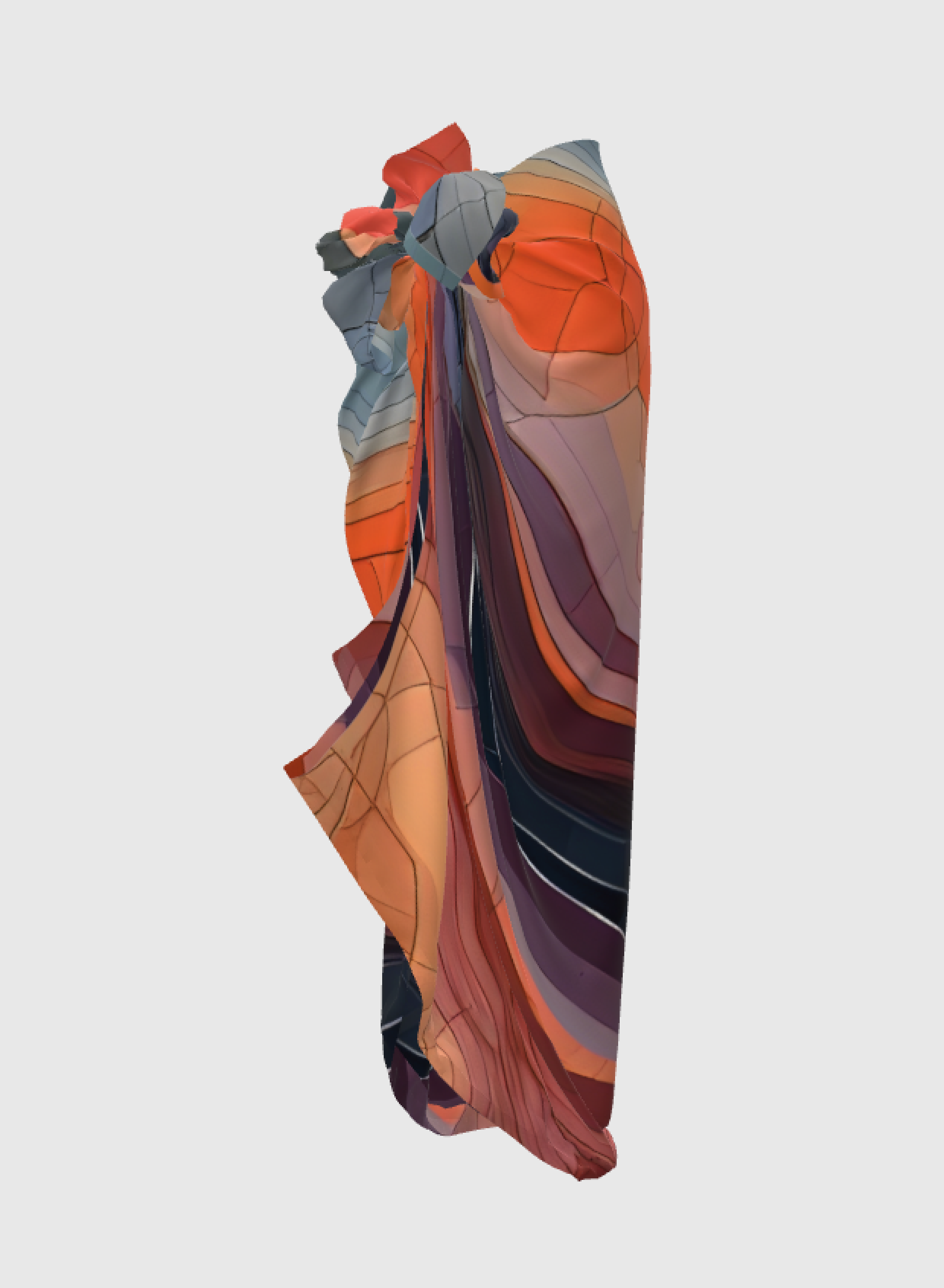 SD City Map Sarong Maxi Satellite View