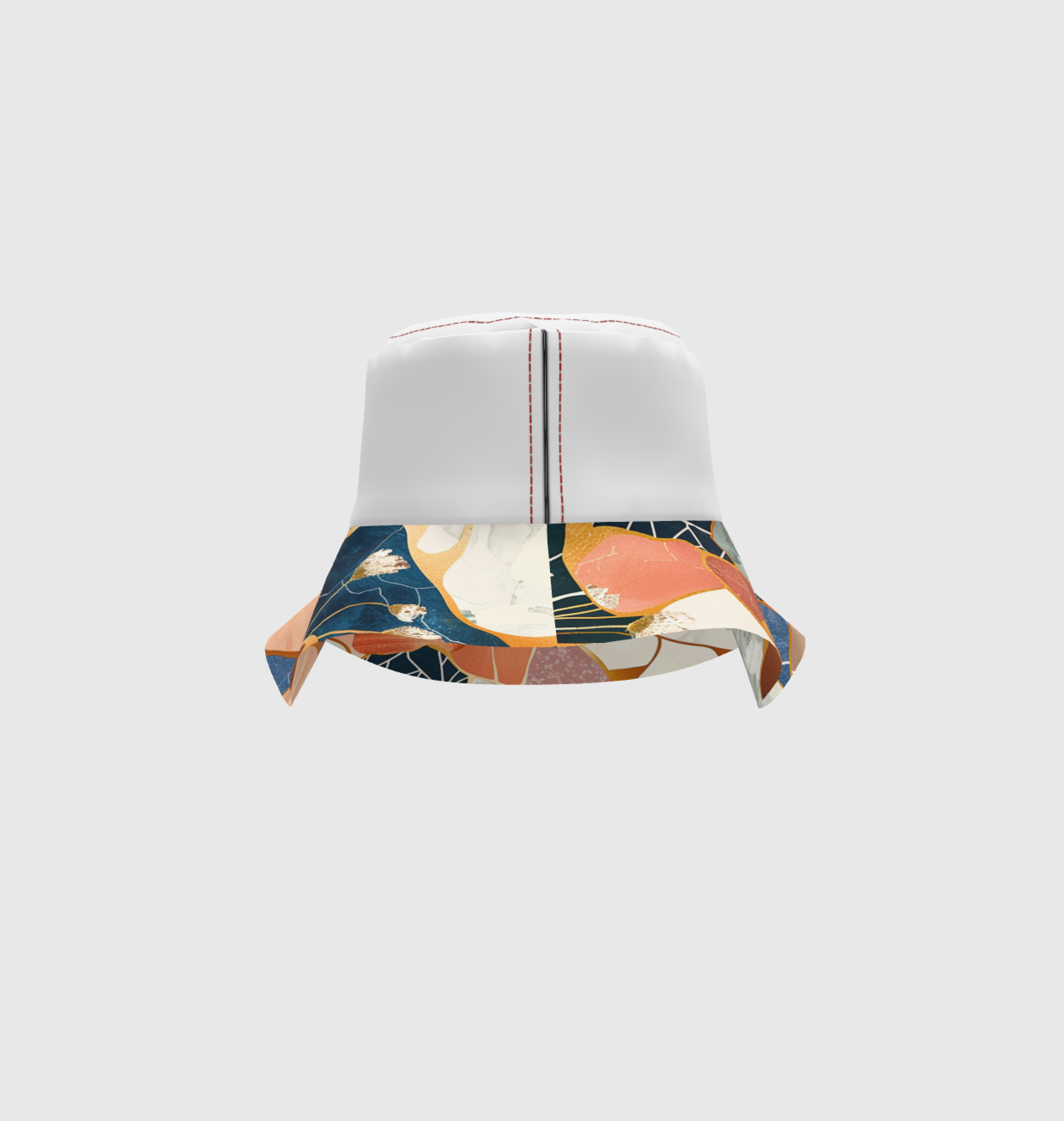 Aria Abstract Floppy Bucket Hat