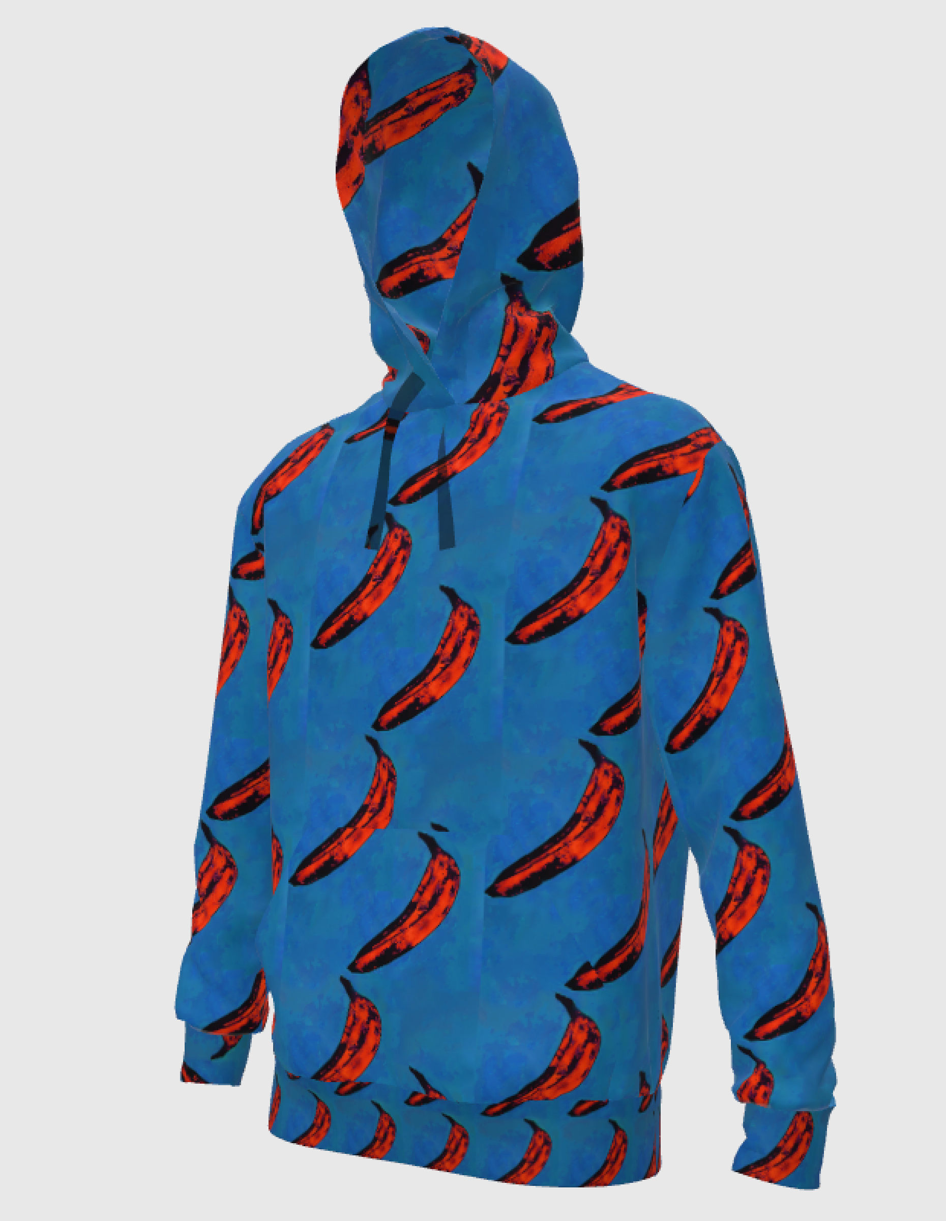 Blue Platano Warhol Hoodie
