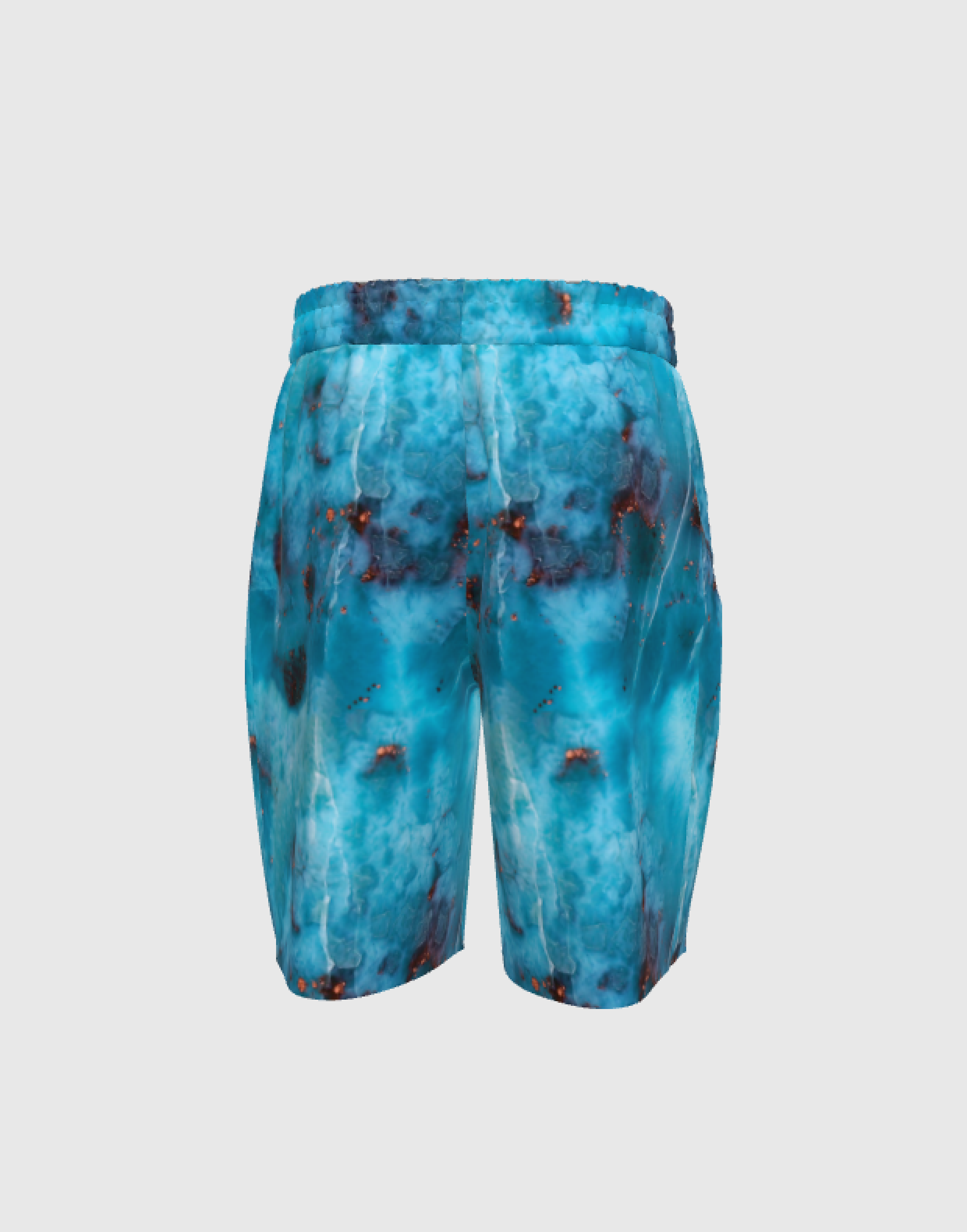 Blue Red Larimar Shorts