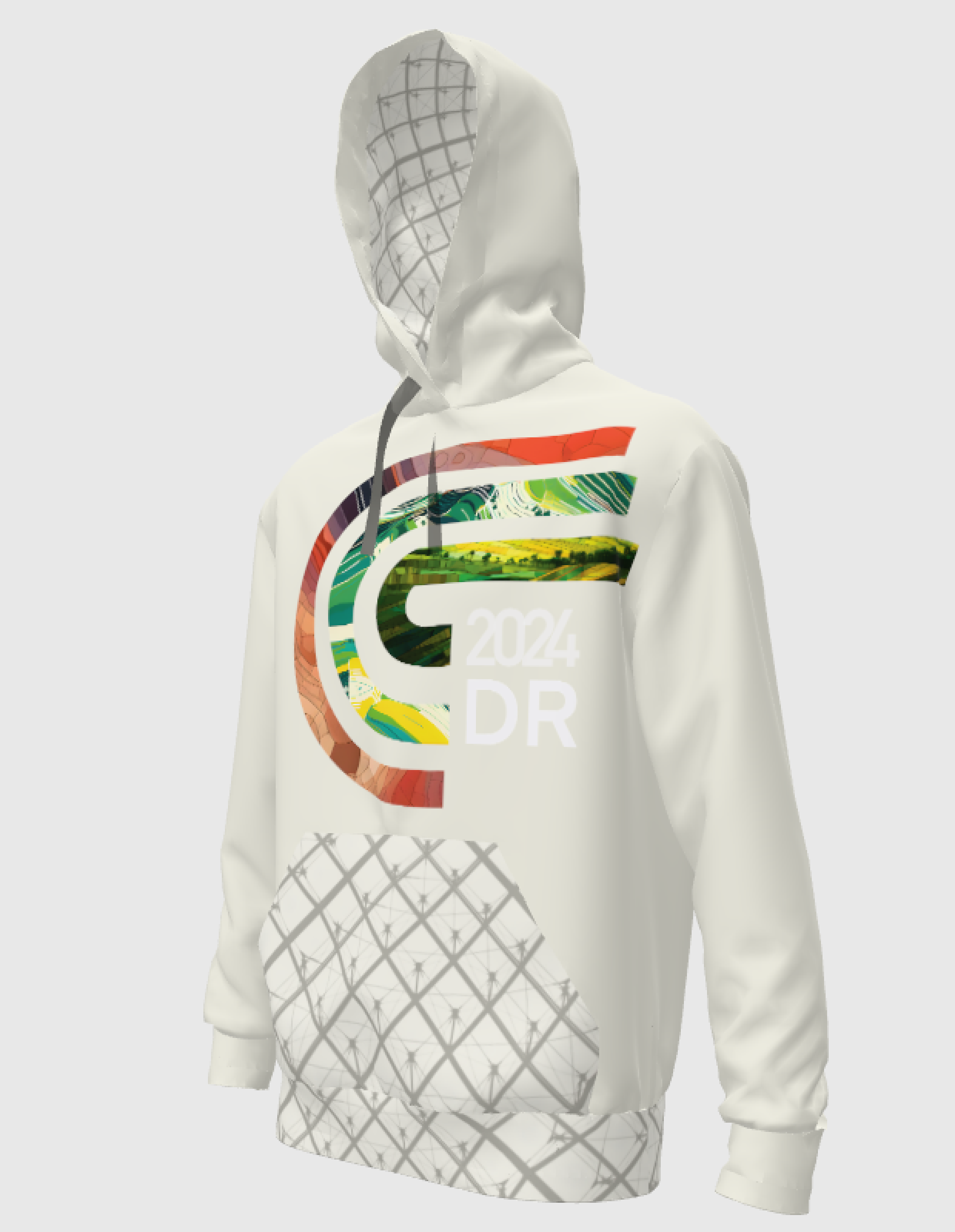 Running Track Rings with Louvre Hoodie