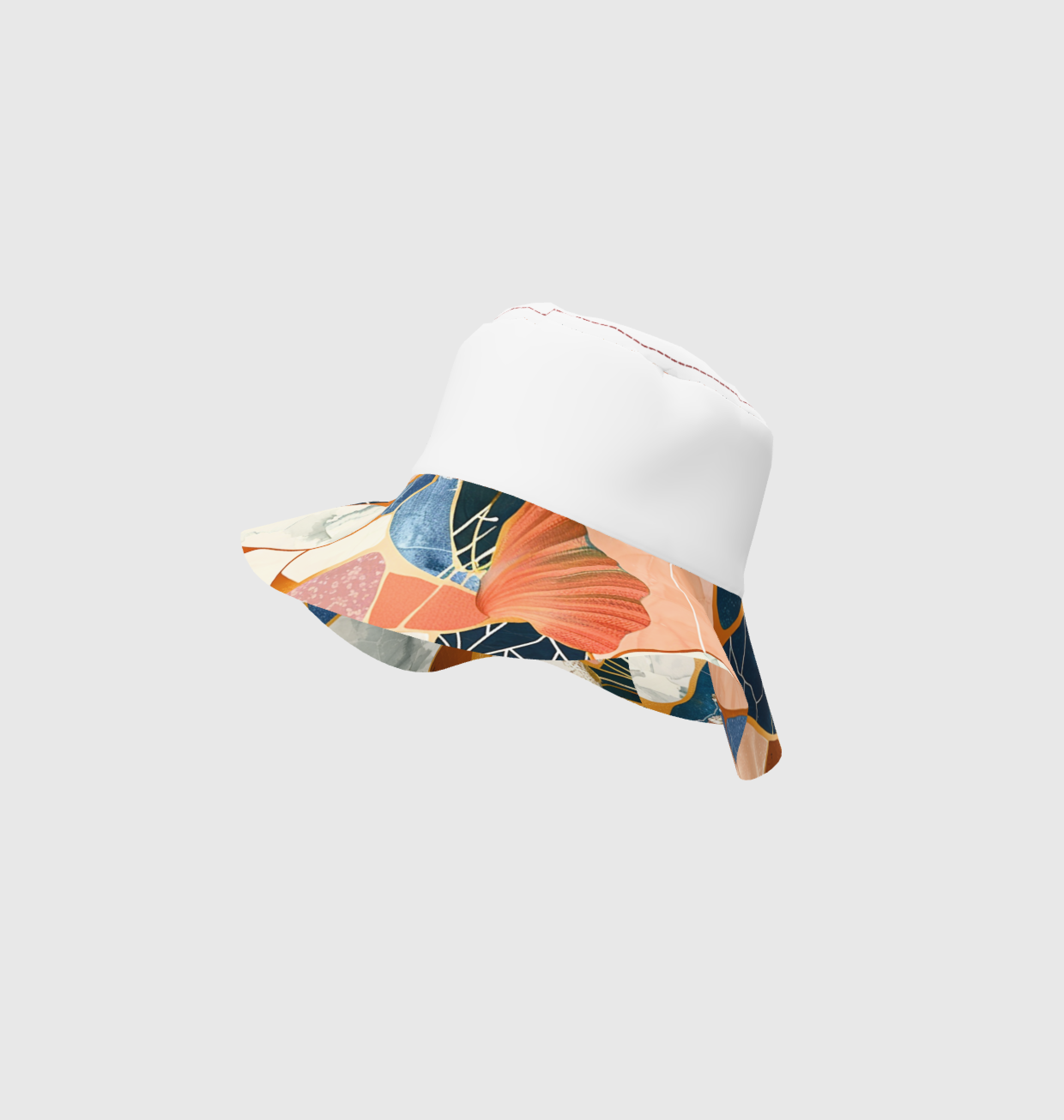 Aria Abstract Floppy Bucket Hat