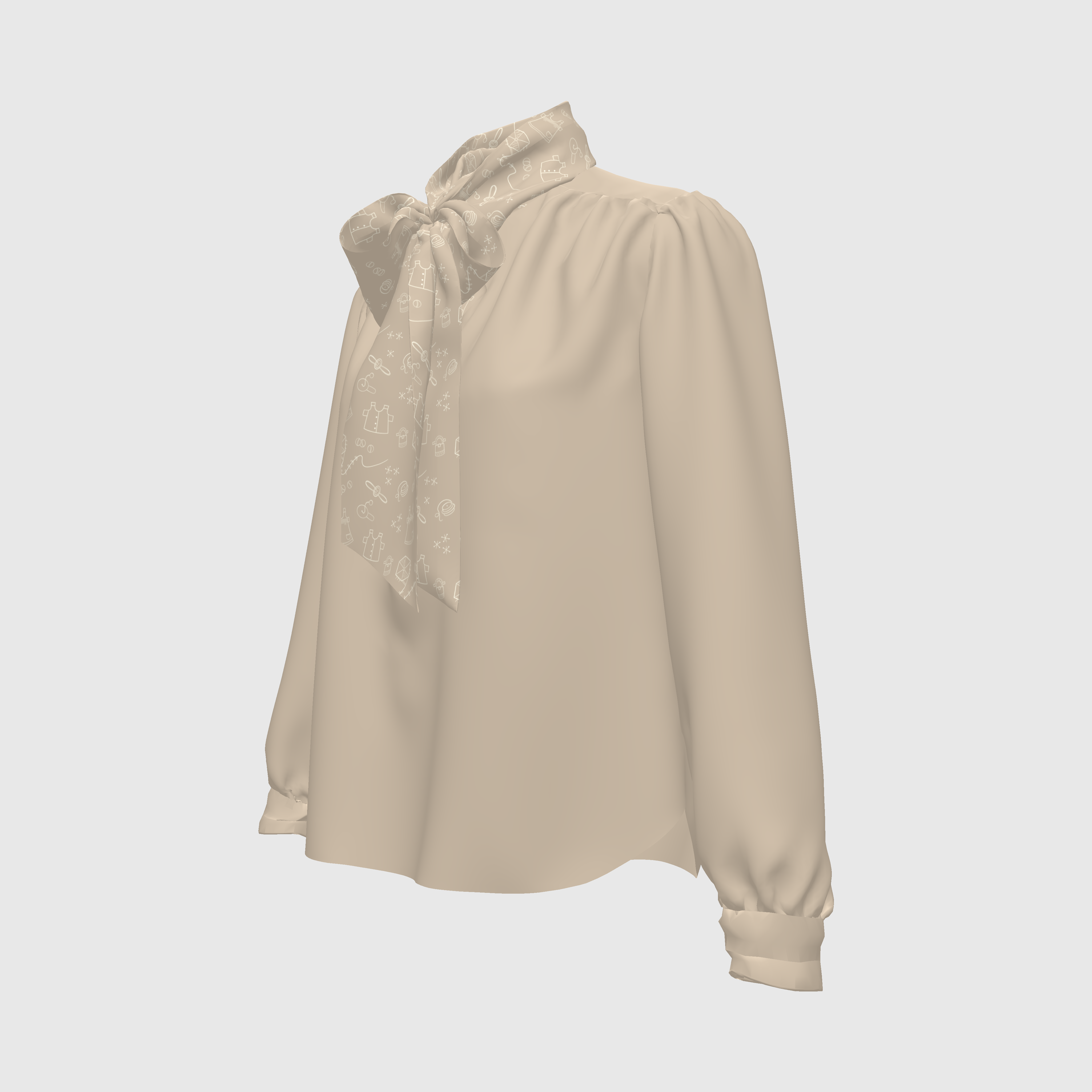 Bow Blouse 2024