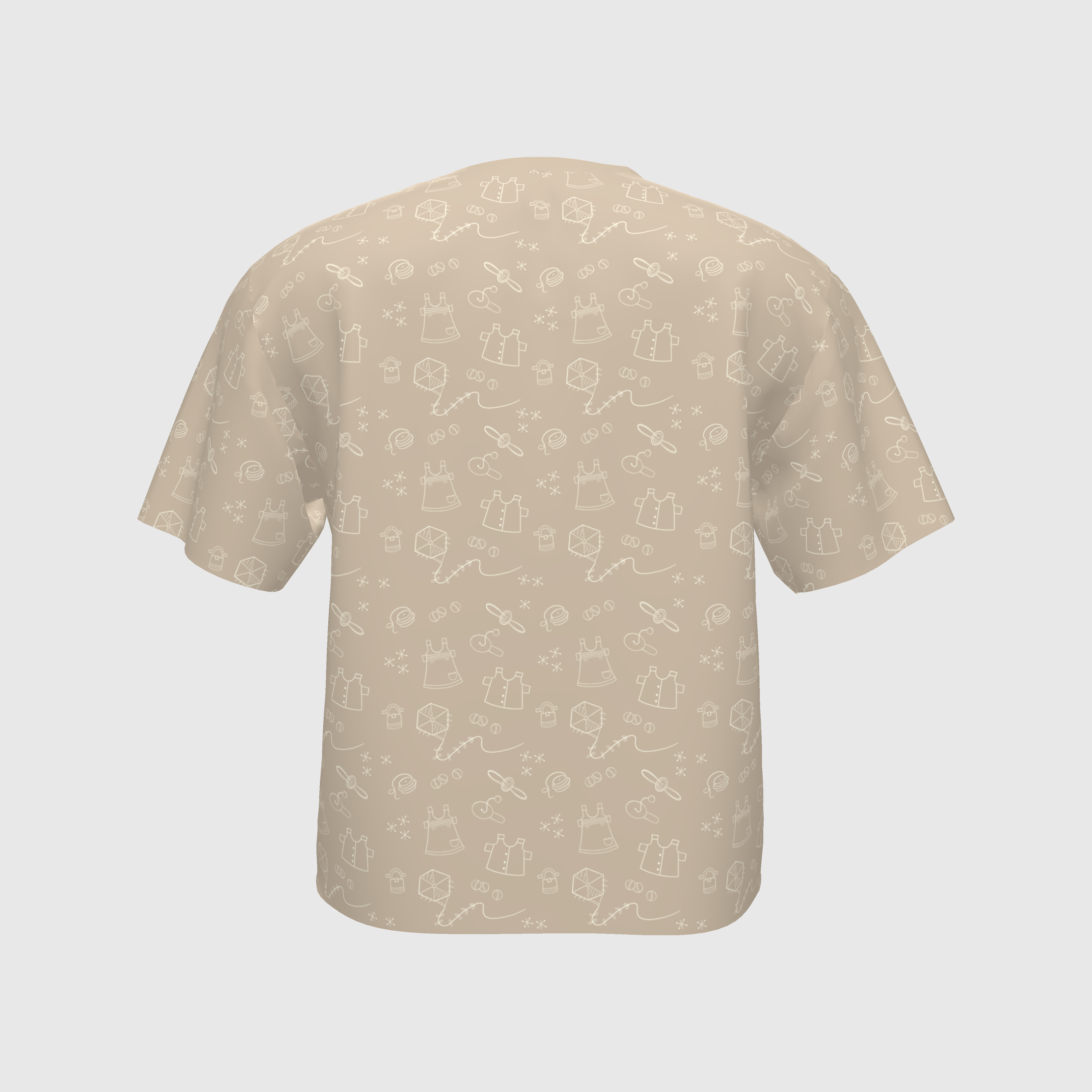 Women's Boxy Cropped T- shirt