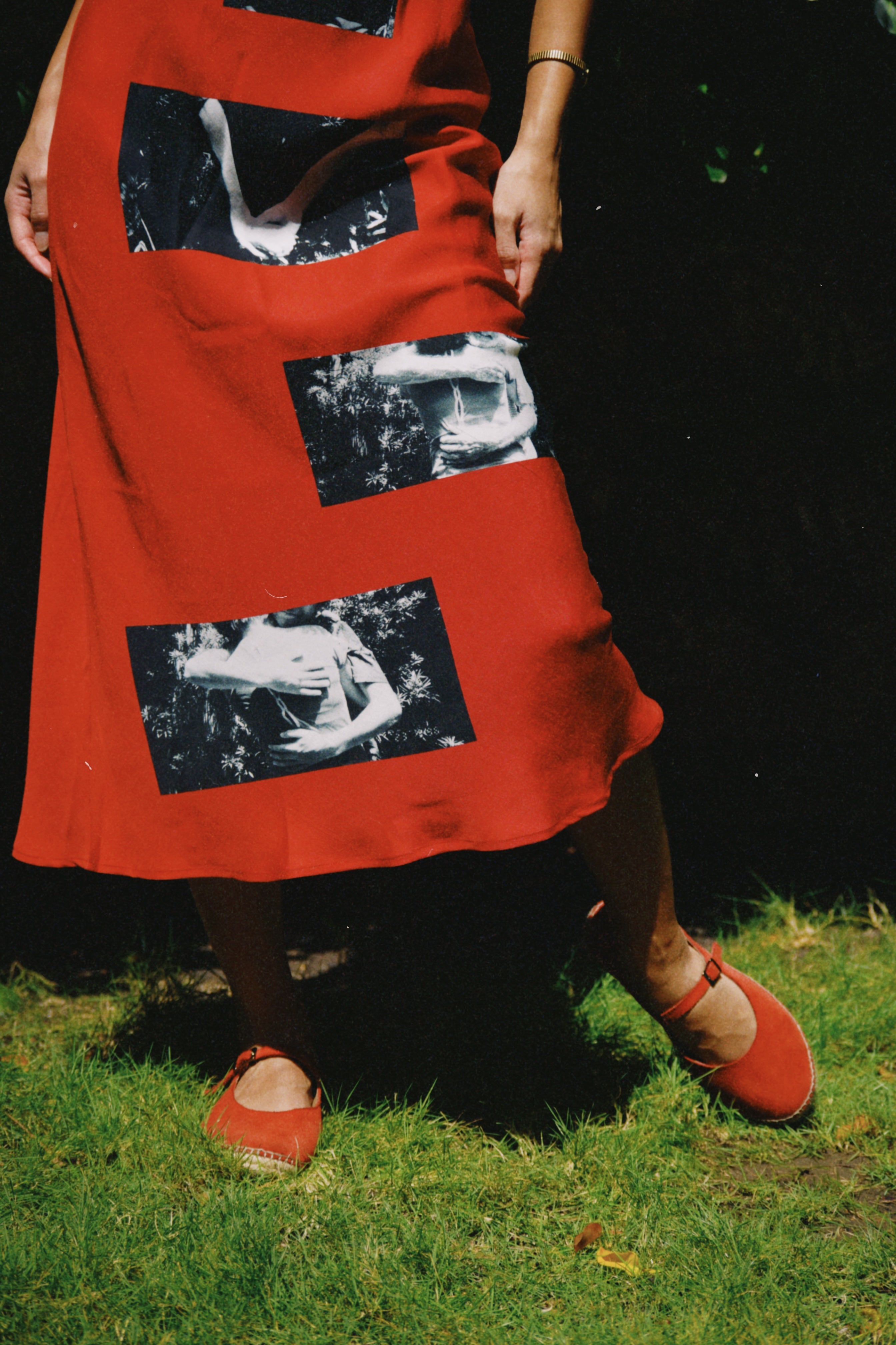 Abrazos Rojos Slip Dress