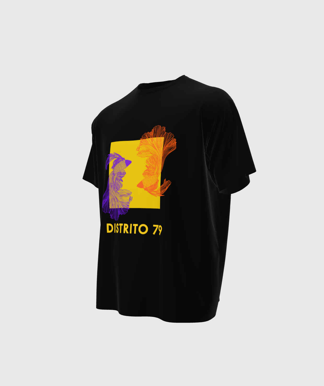 T-shirt Betta in Black