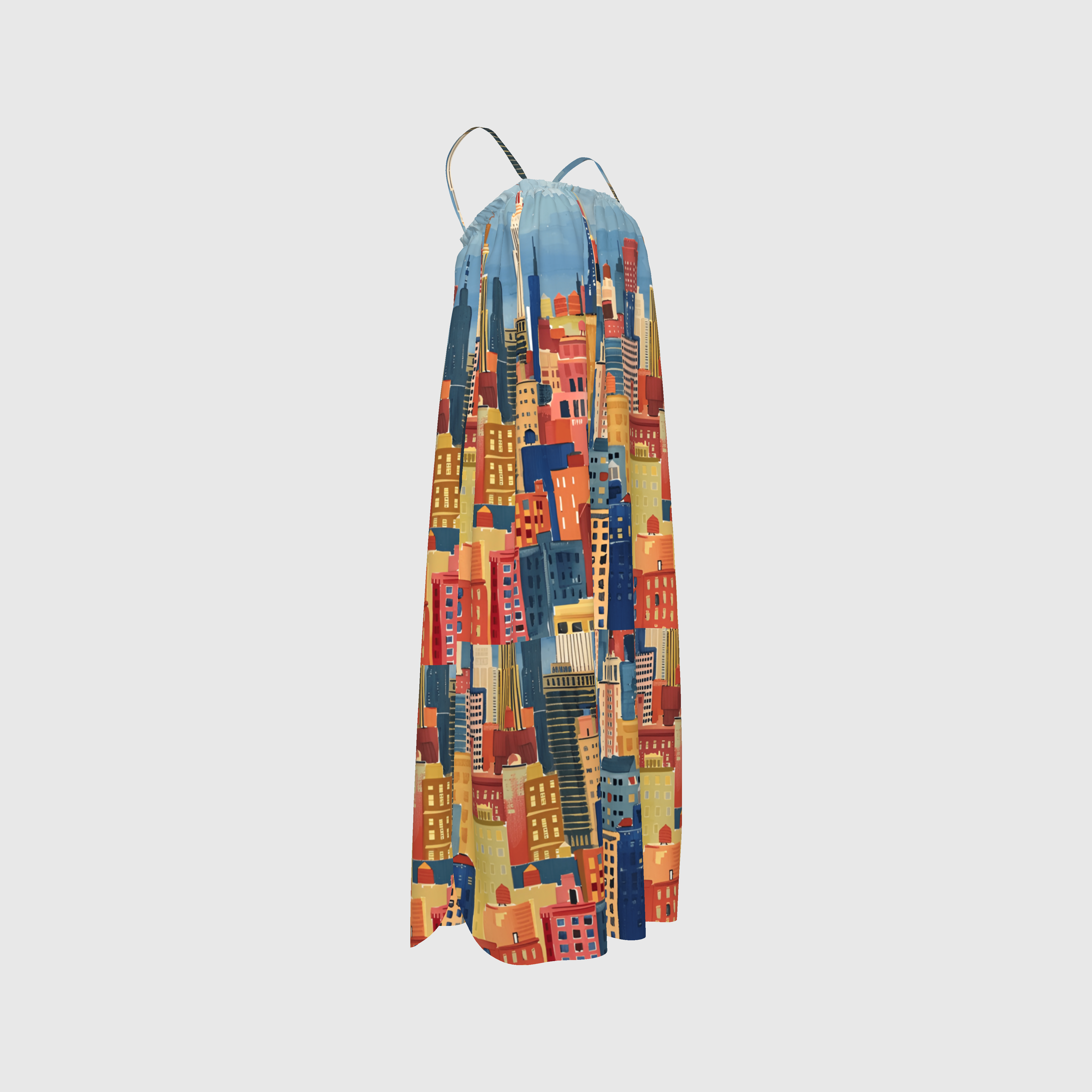 The City Shirttail Camisole Dress