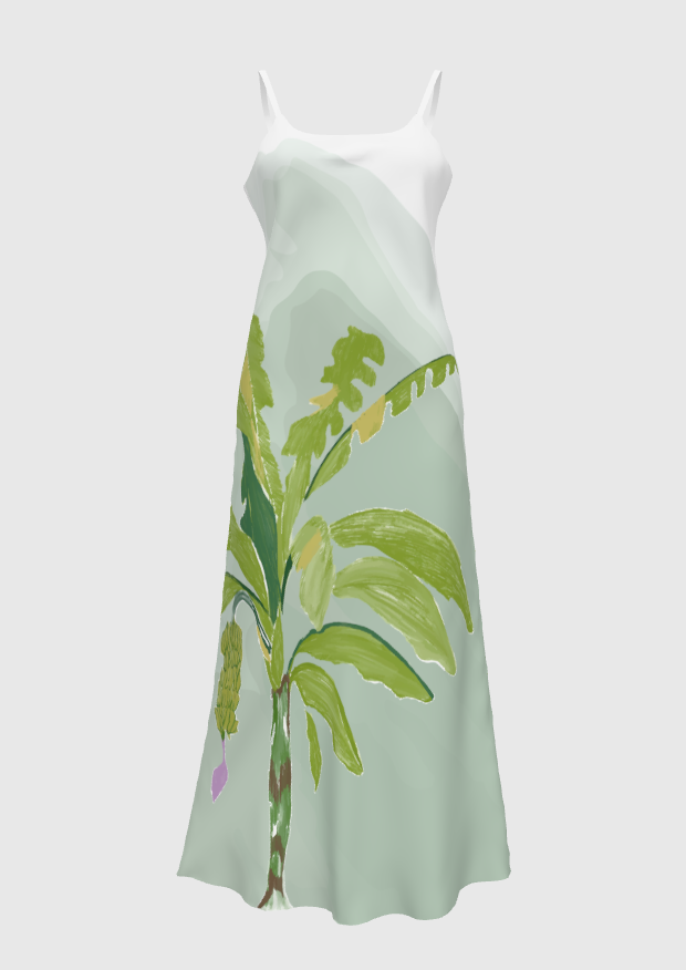 Green Platano Dress
