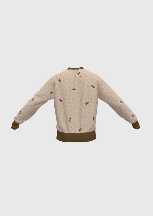 Camada Sweatshirt in Beige