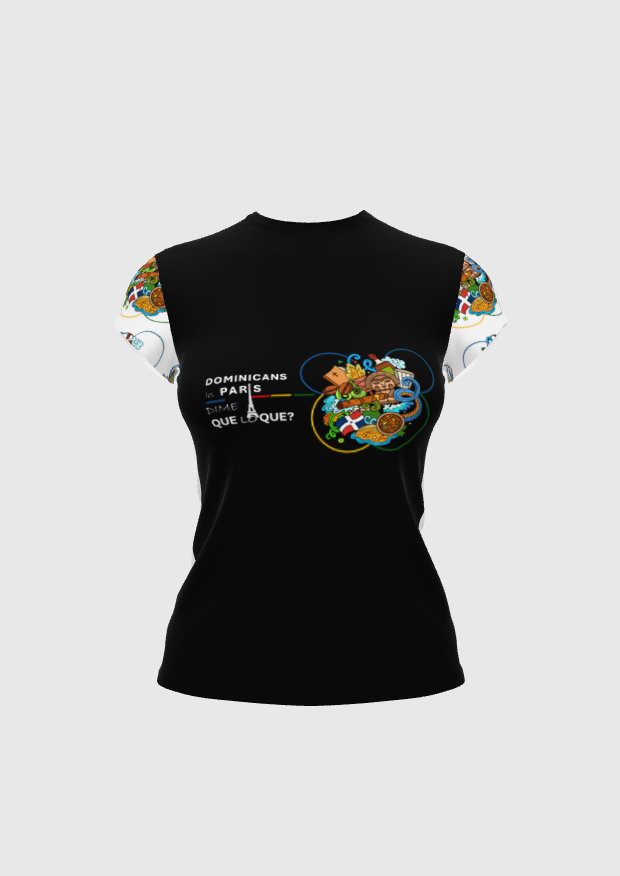 Dime Que lo Que? - Dominicans in Paris Women’s T-shirt by N2W