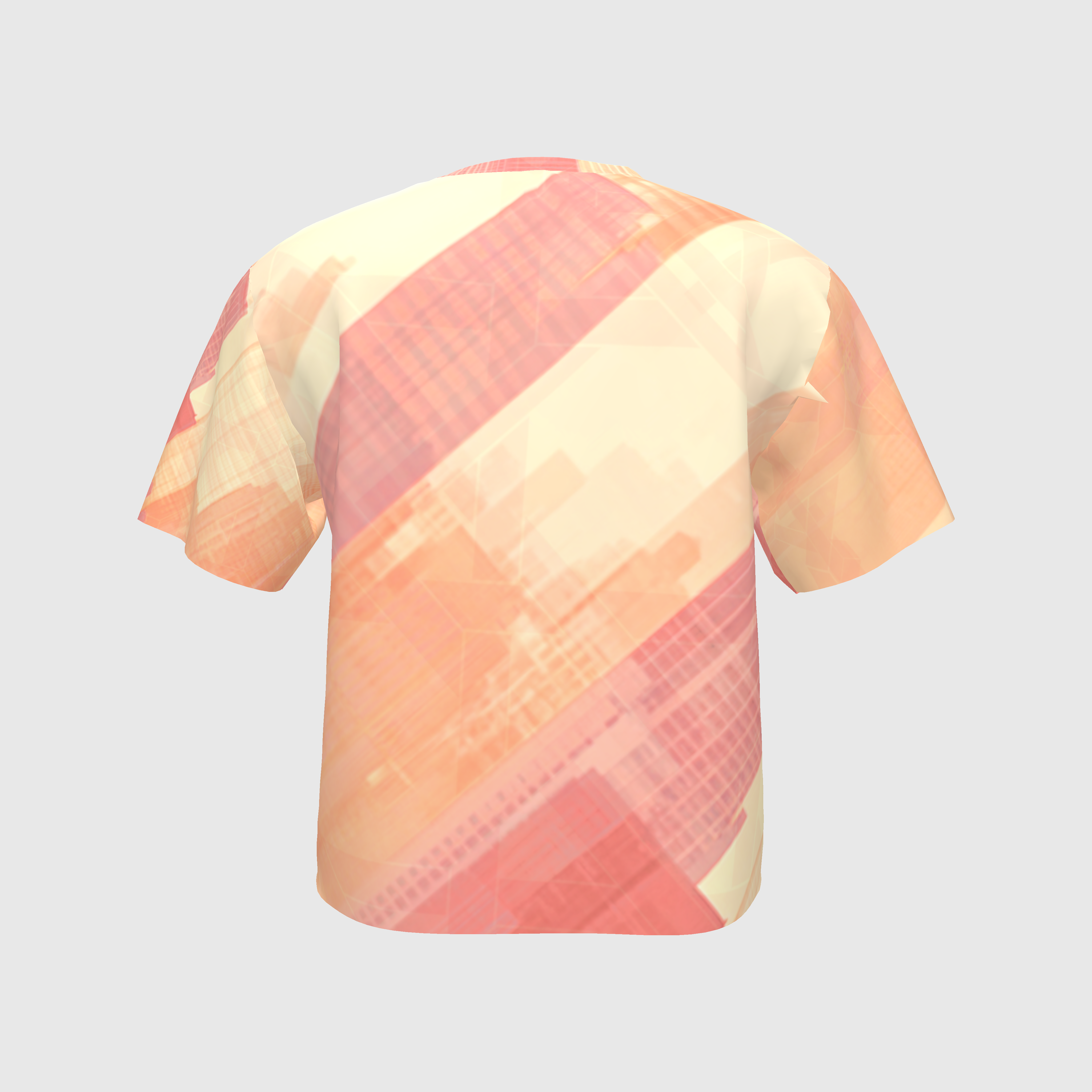 Tropical Print Women's Boxy T-shirt