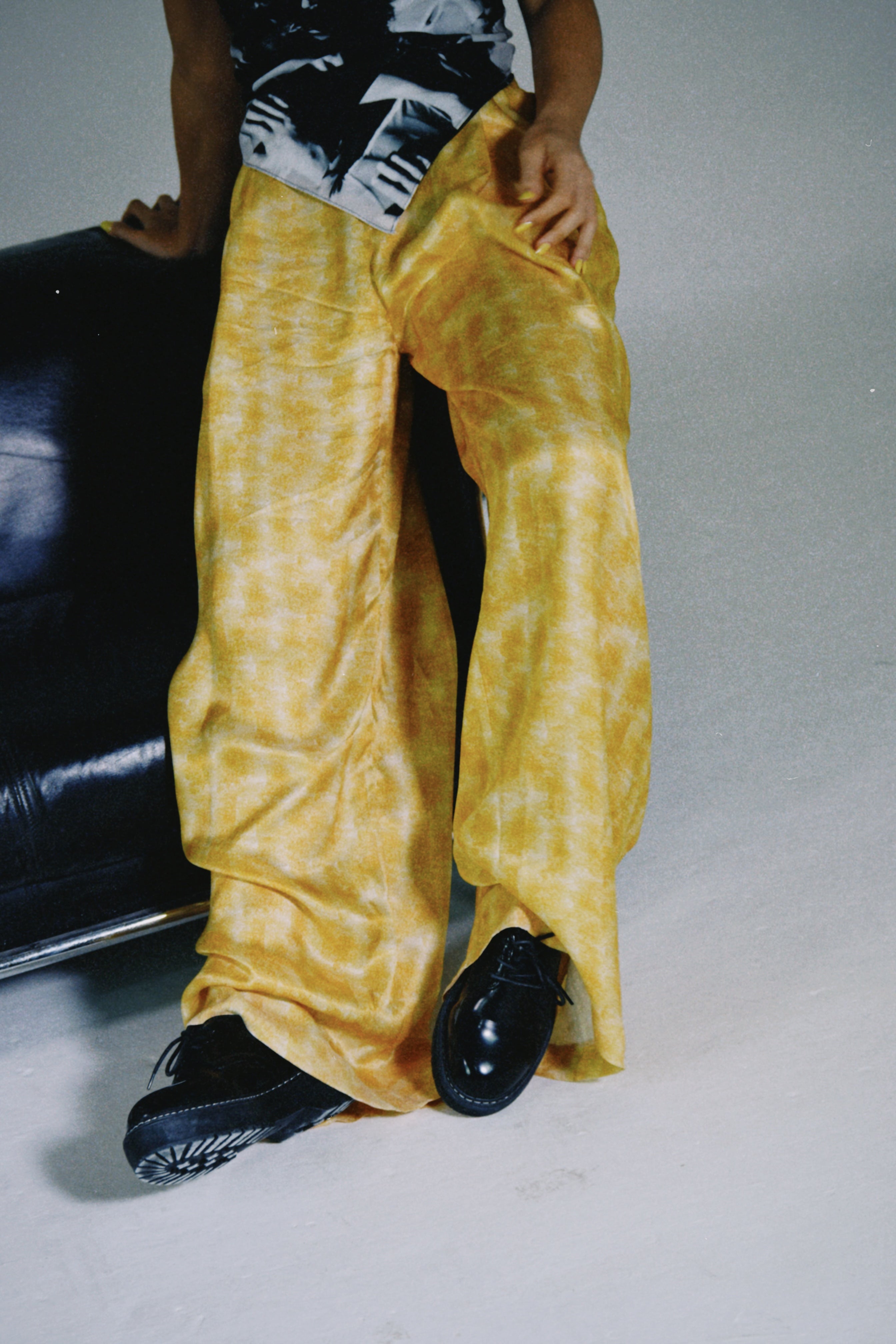 Abrazos Que Valen Oro Golden Woman's Wide Leg Pants