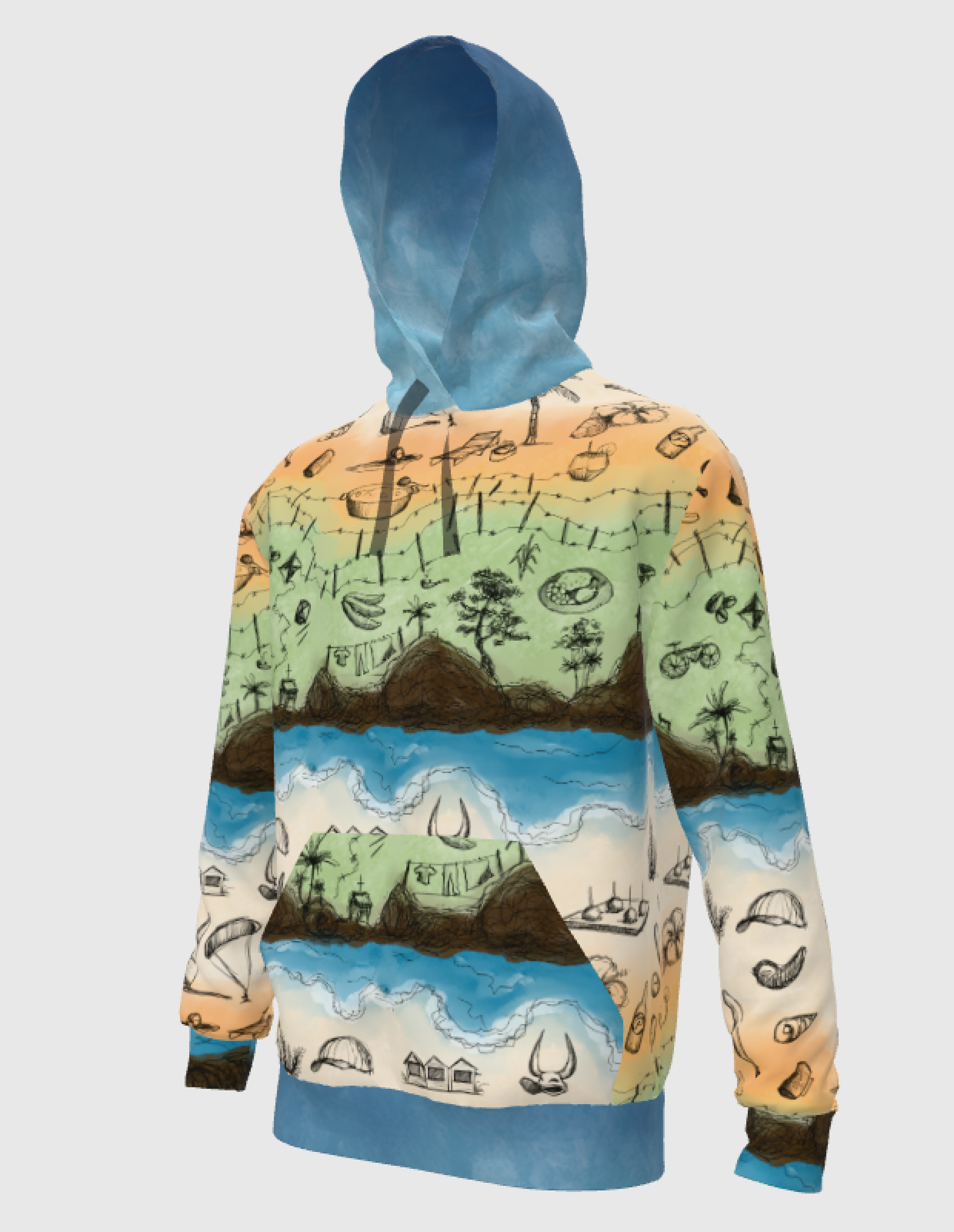 Traveling Dominican Hoodie