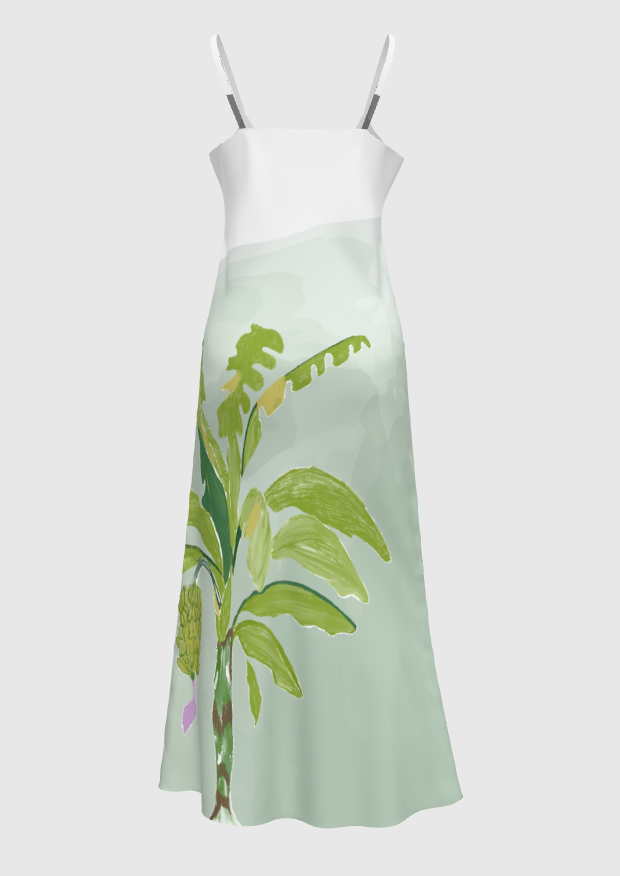 Green Platano Dress