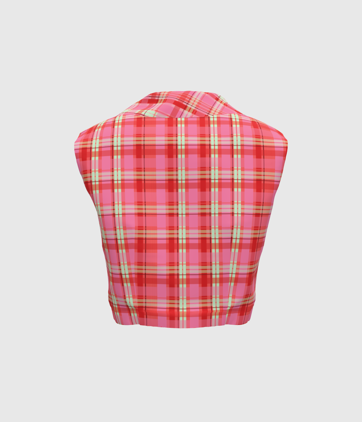 Cherry Soda Baby Collar Top