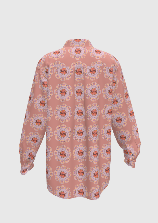 Sweet Medallion Oversize Shirt