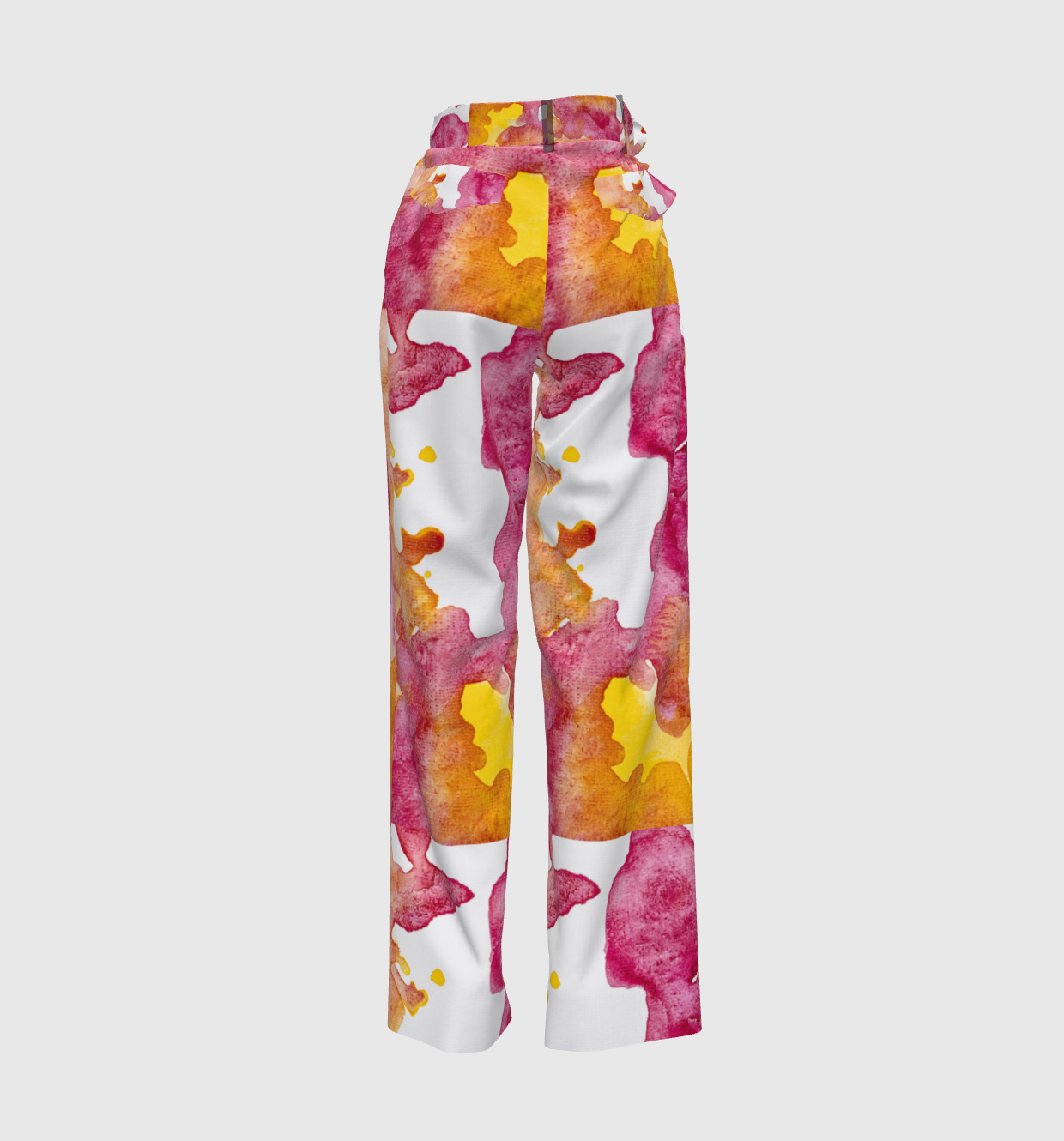 Colorful Pleated pant