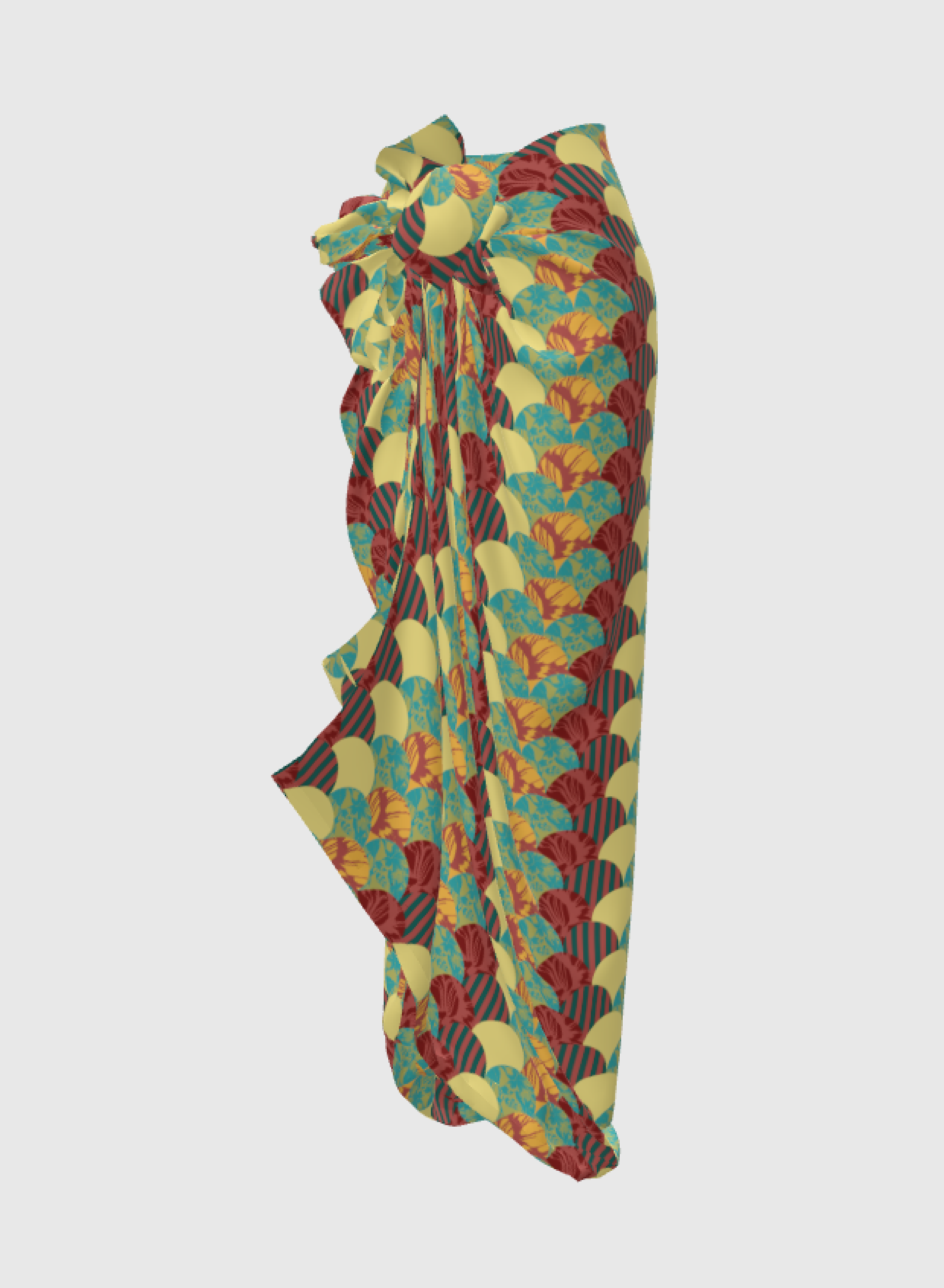 Quisqueya Hues Maxi Wrap