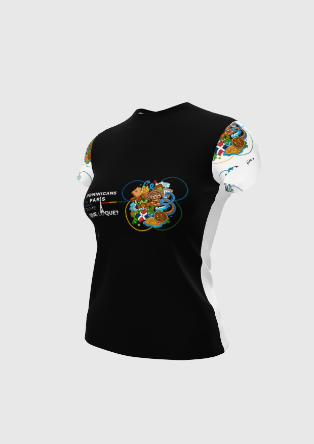 Dime Que lo Que? - Dominicans in Paris Women’s T-shirt by N2W