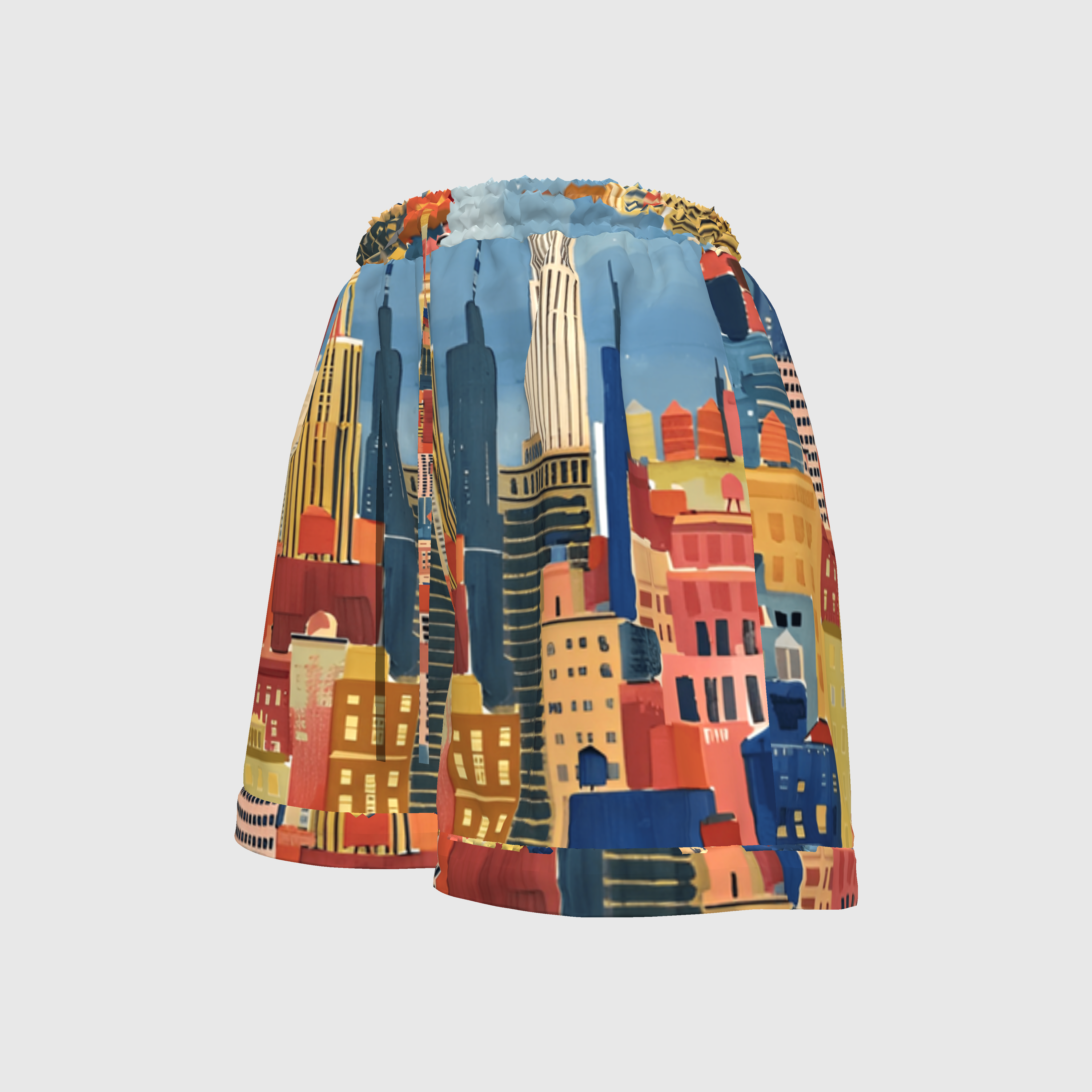 The City Elastic Draw Waist Short