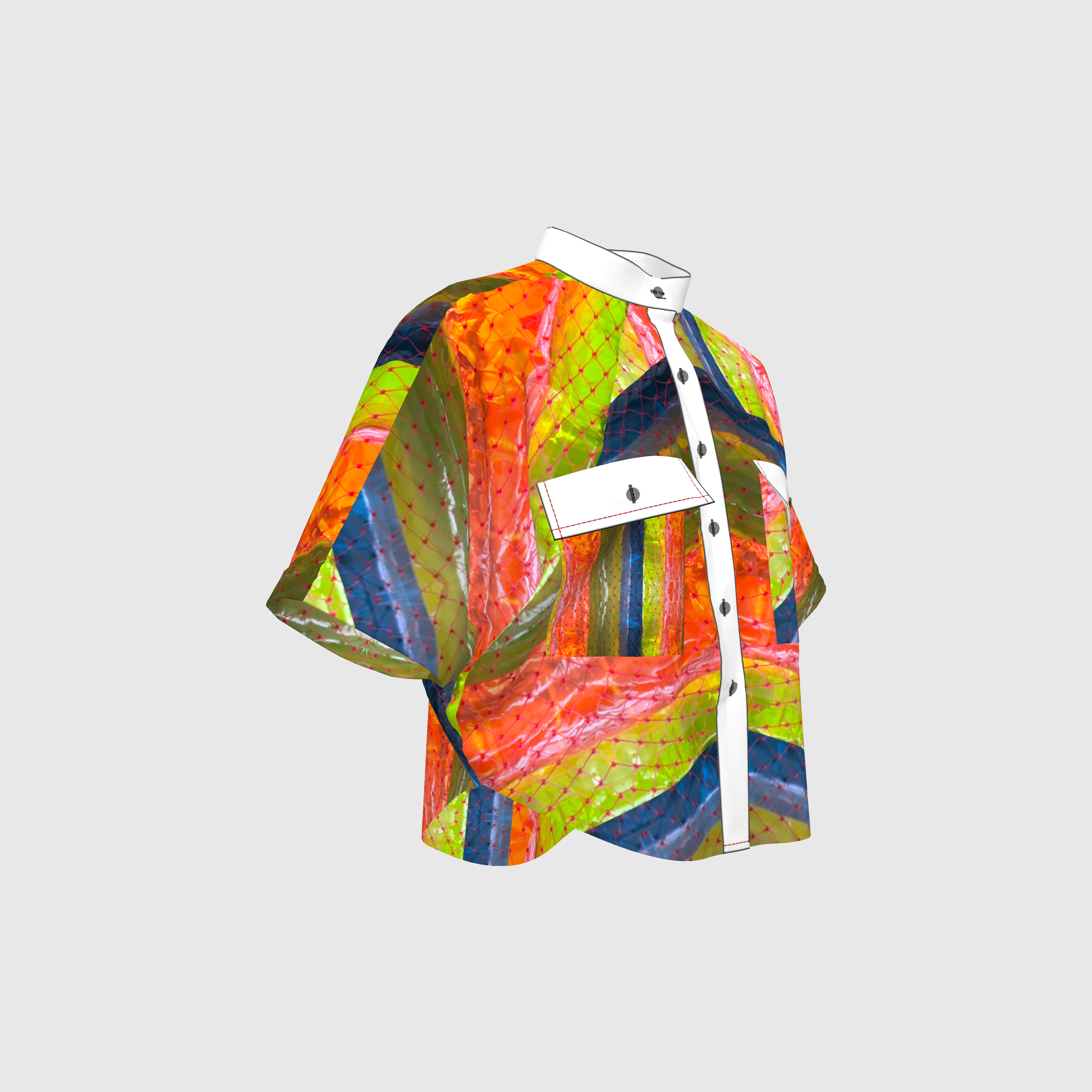 Esquimalito Silk Tesselated Kimono