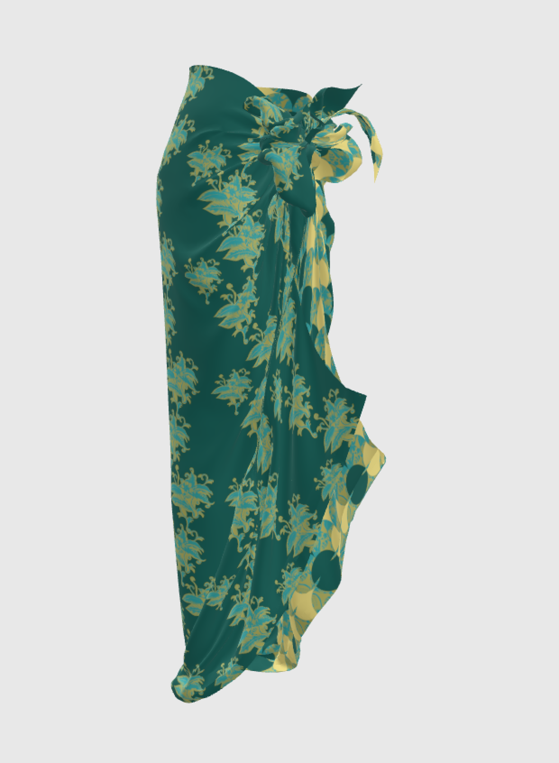 Rainforest Hues Maxi Wrap