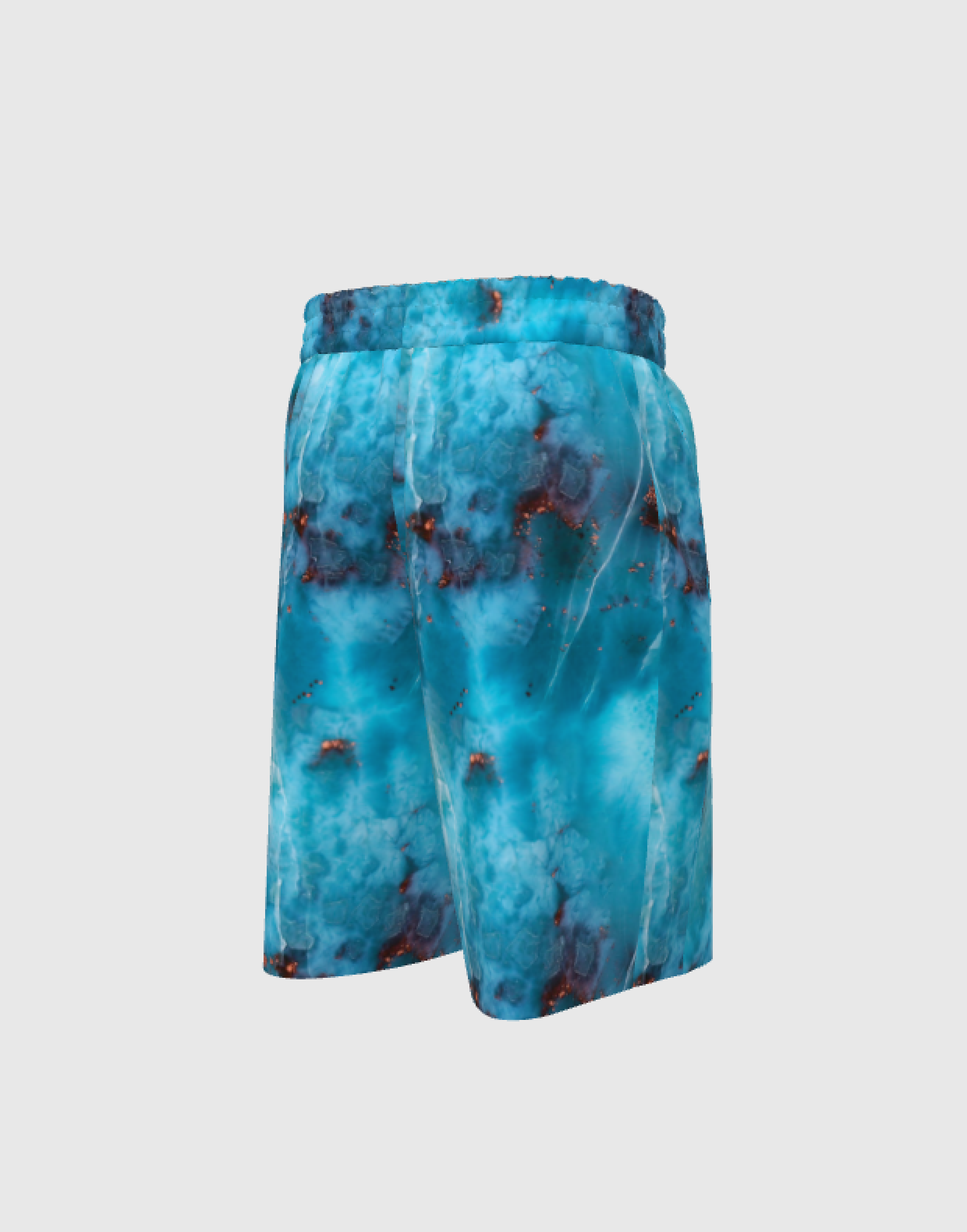 Blue Red Larimar Shorts