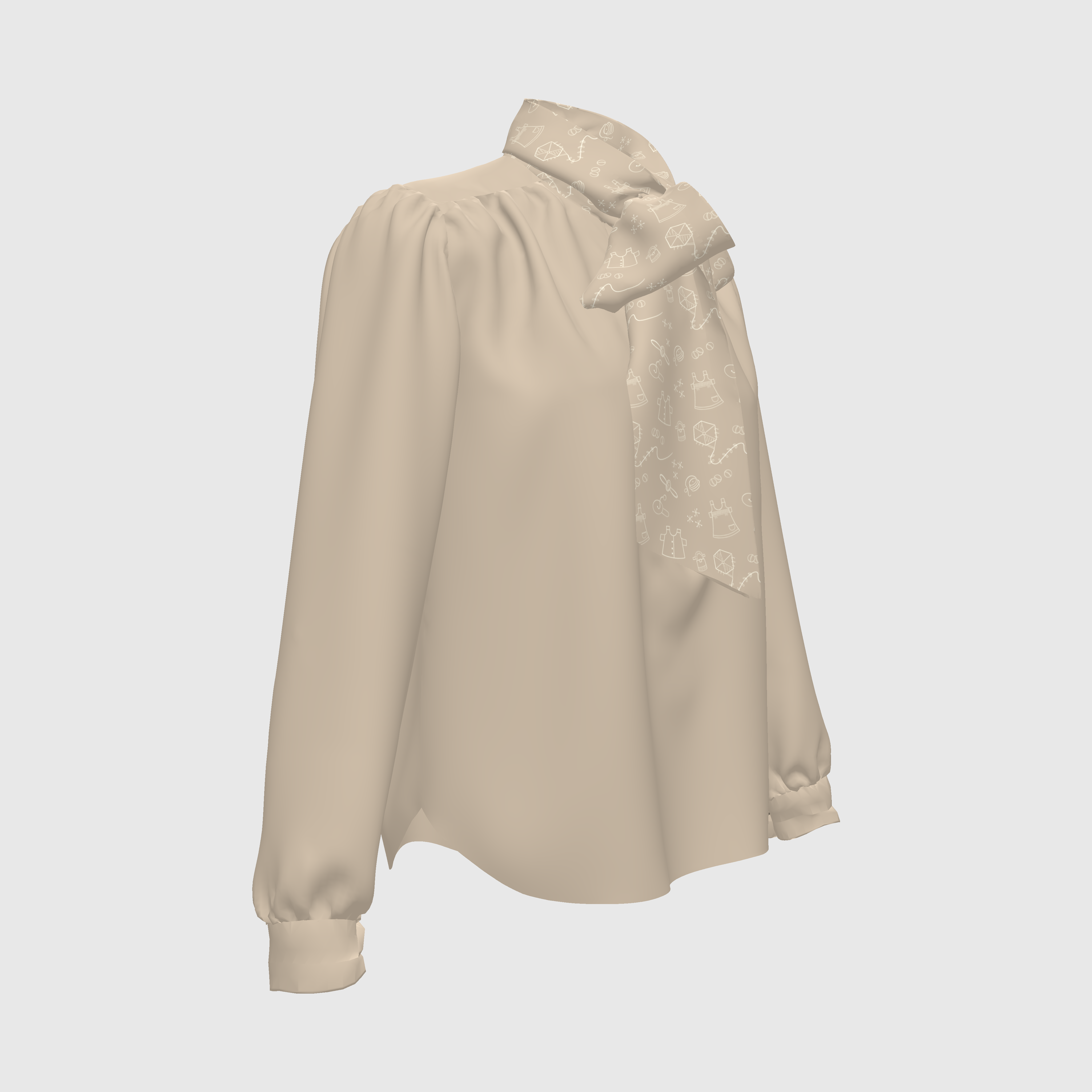 Bow Blouse 2024
