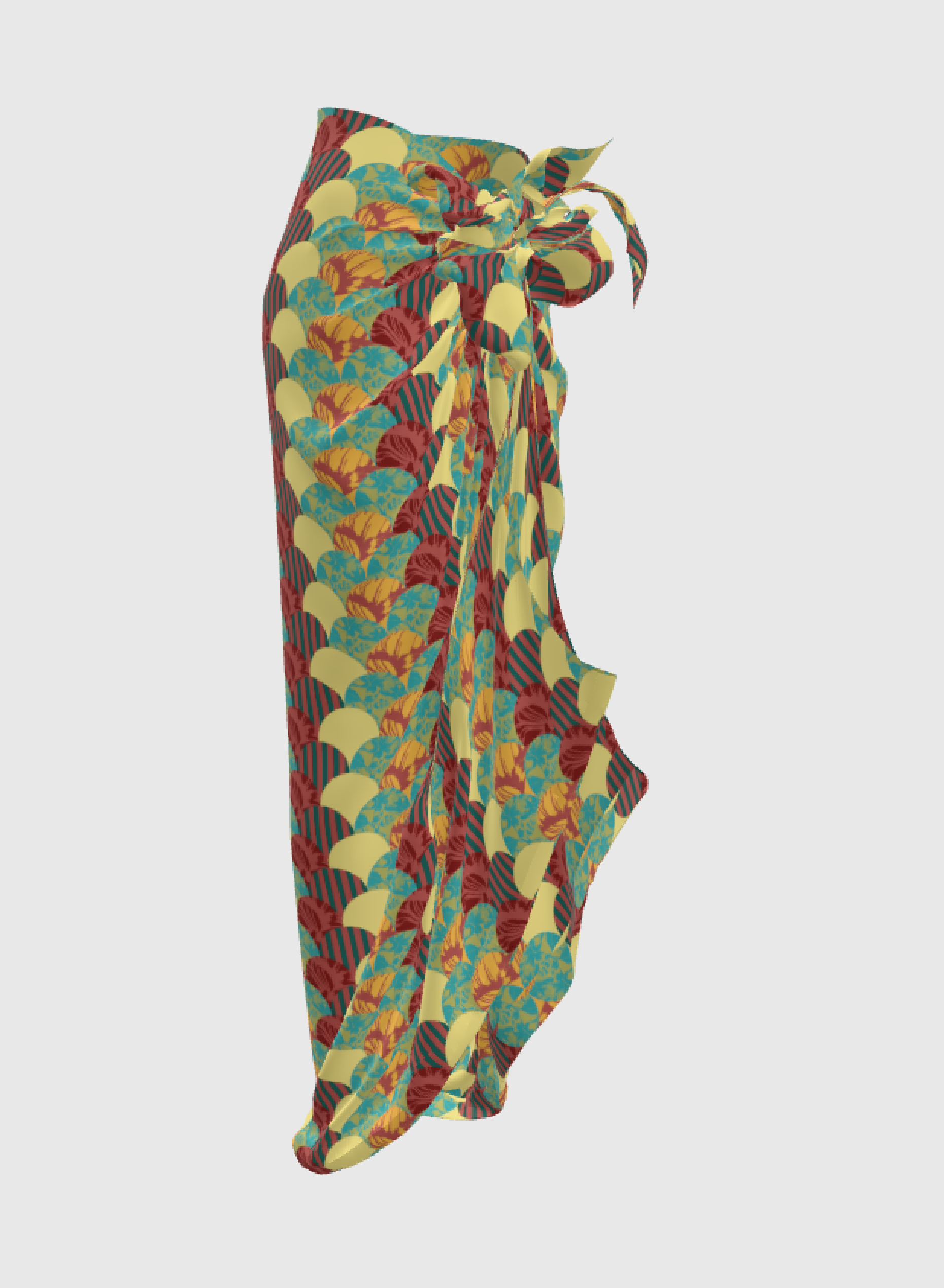 Quisqueya Hues Maxi Wrap
