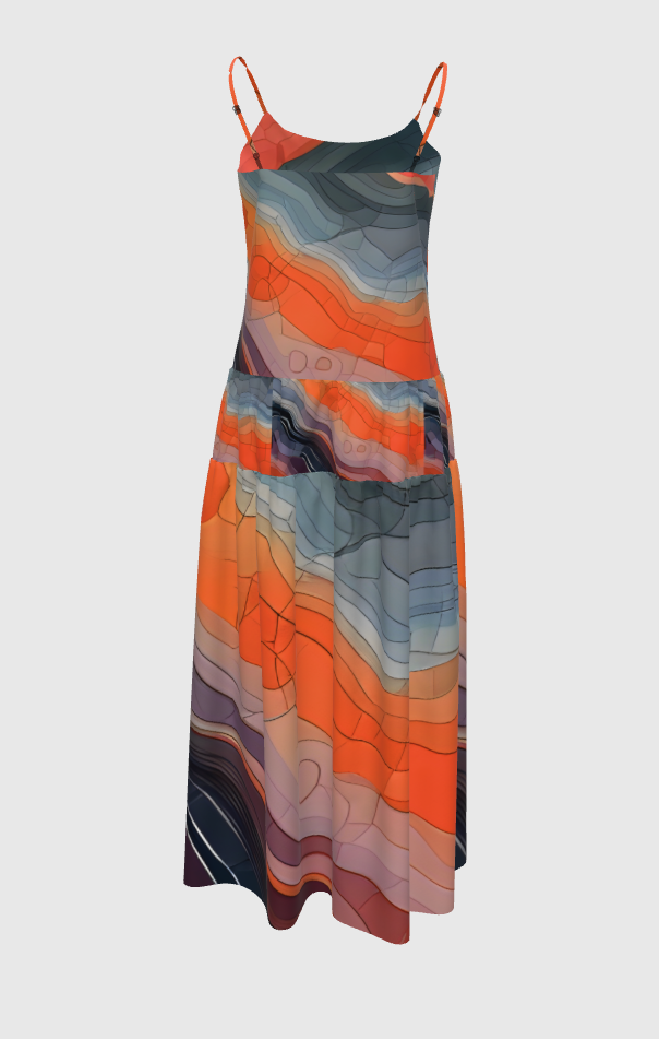 SD City Map Maxy Dress Satellite View