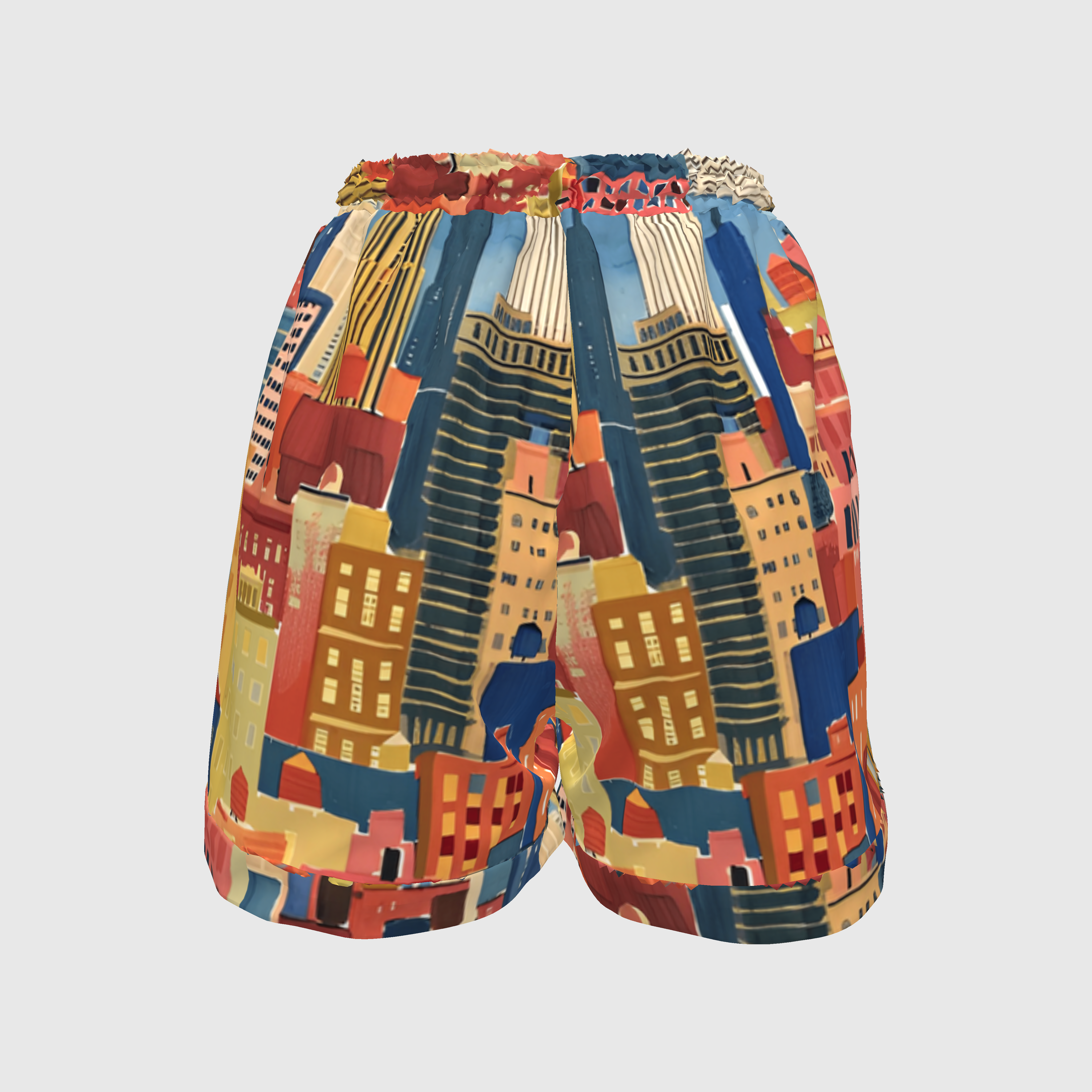 The City Elastic Draw Waist Short