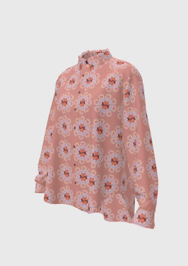 Sweet Medallion Oversize Shirt