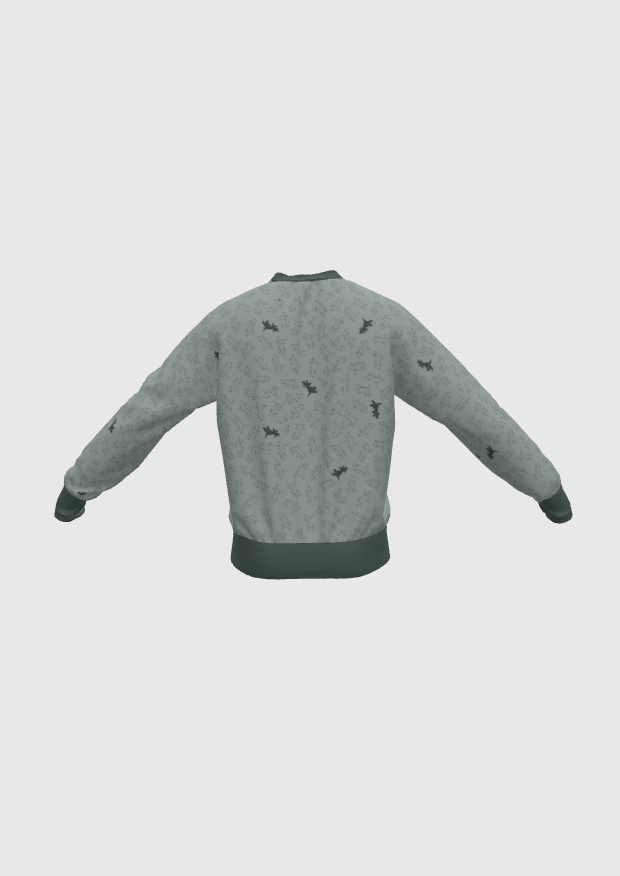Camada Sweatshirt in Green
