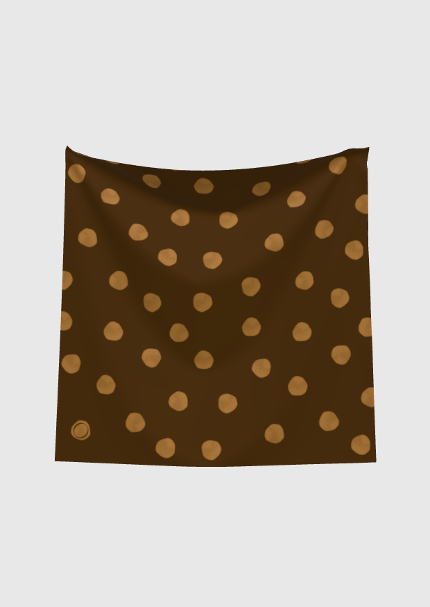Polka dots scarf