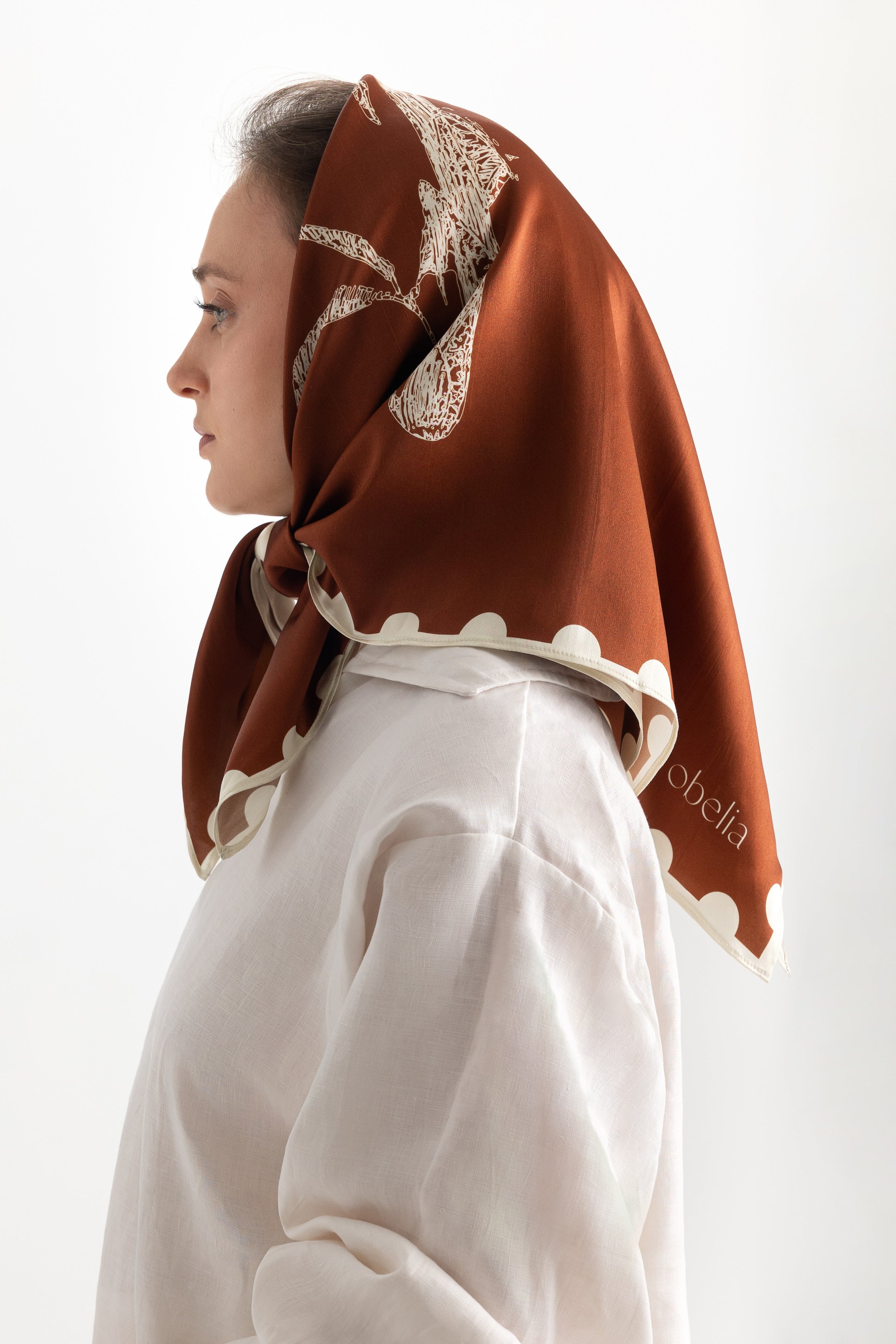 Palma Brown Scarf