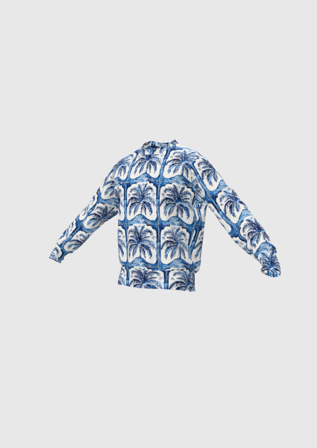 Caribbean Mosaic Pullover Sweater