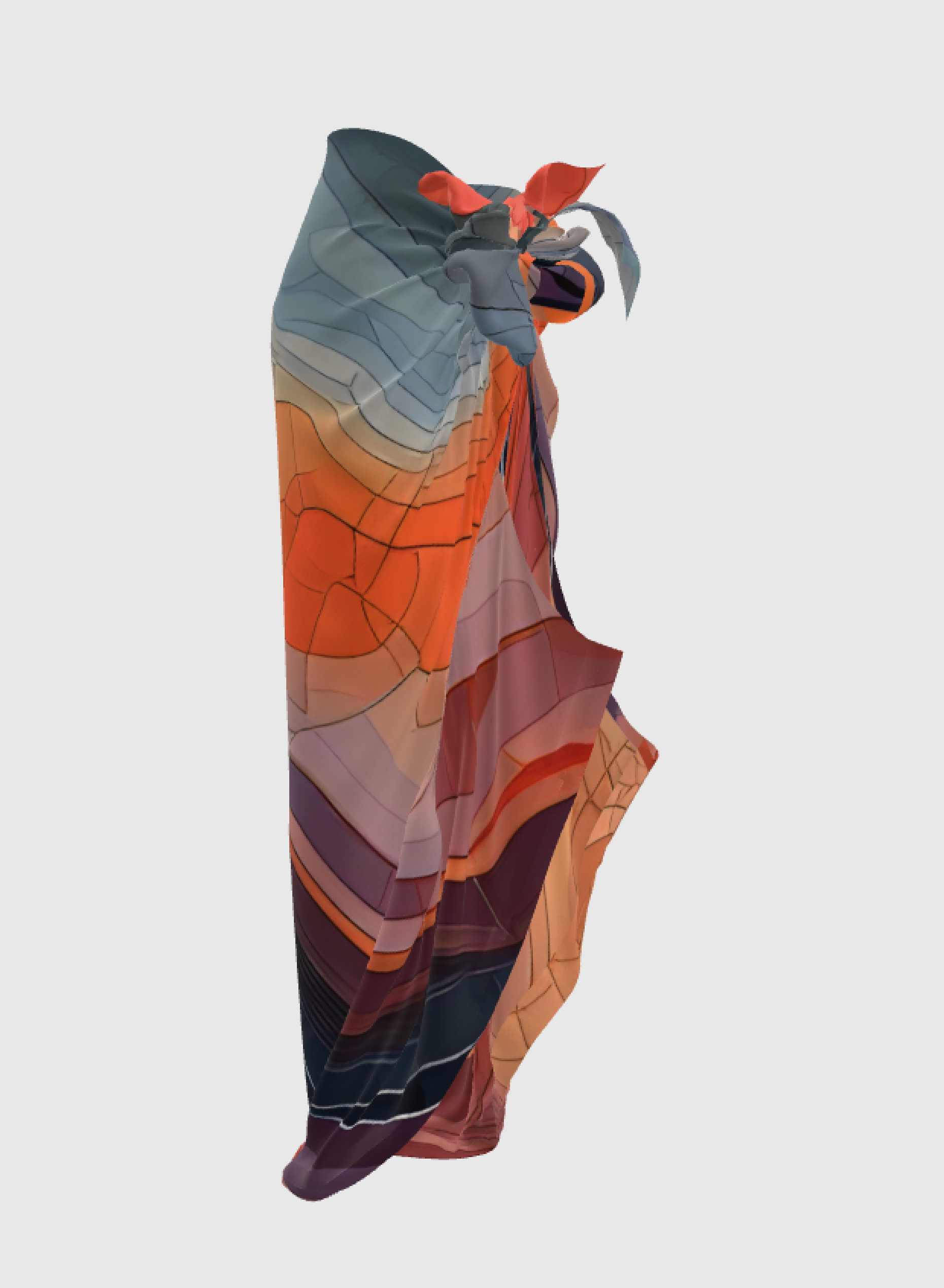 SD City Map Sarong Maxi Satellite View