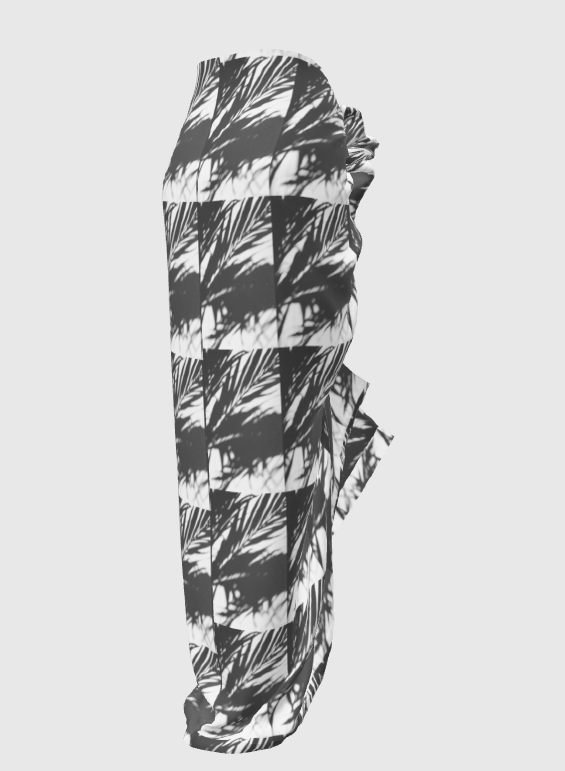 Women's Wrap Around Skirt with Sylvester Palm Print