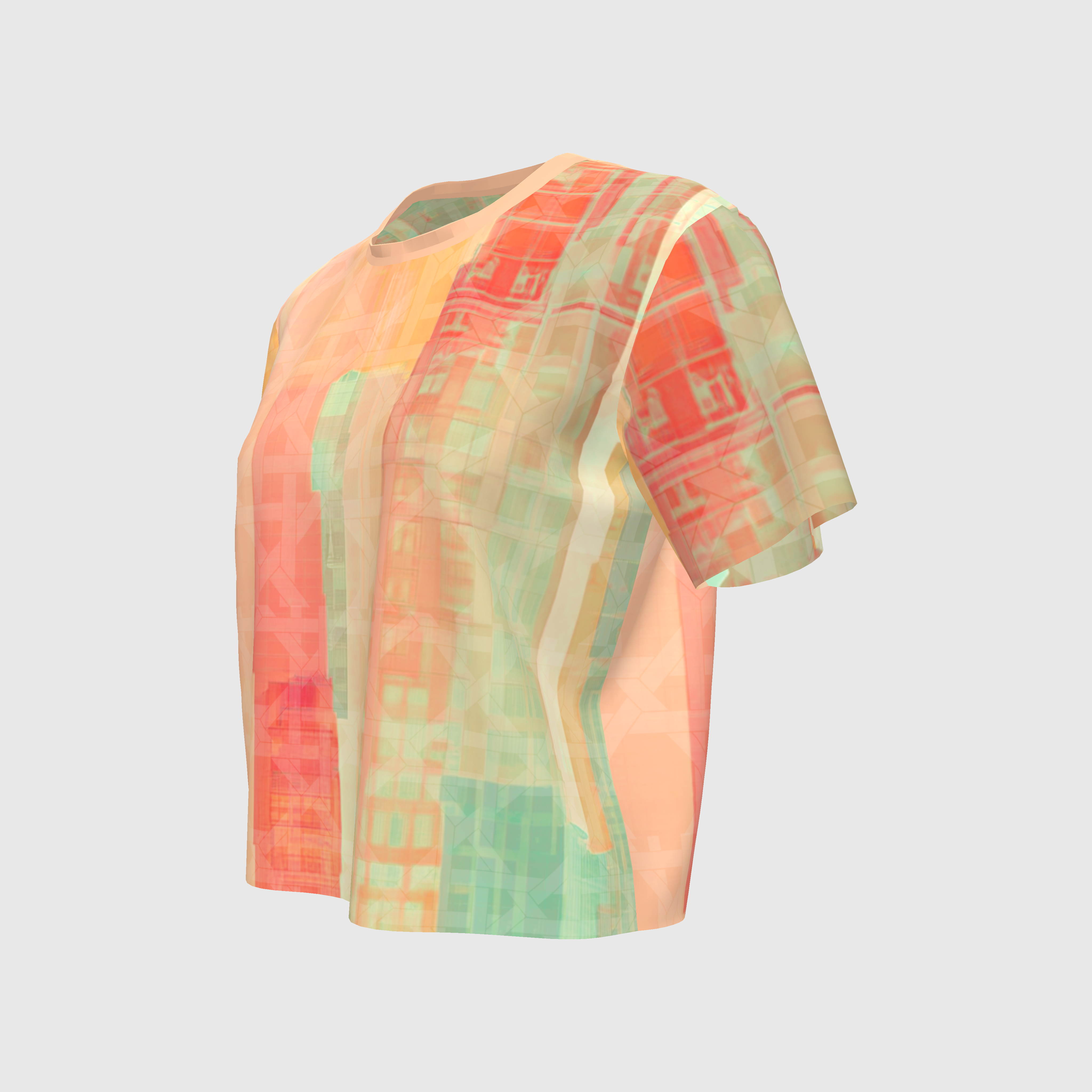Rattan Pastel City Boxy T-shirt