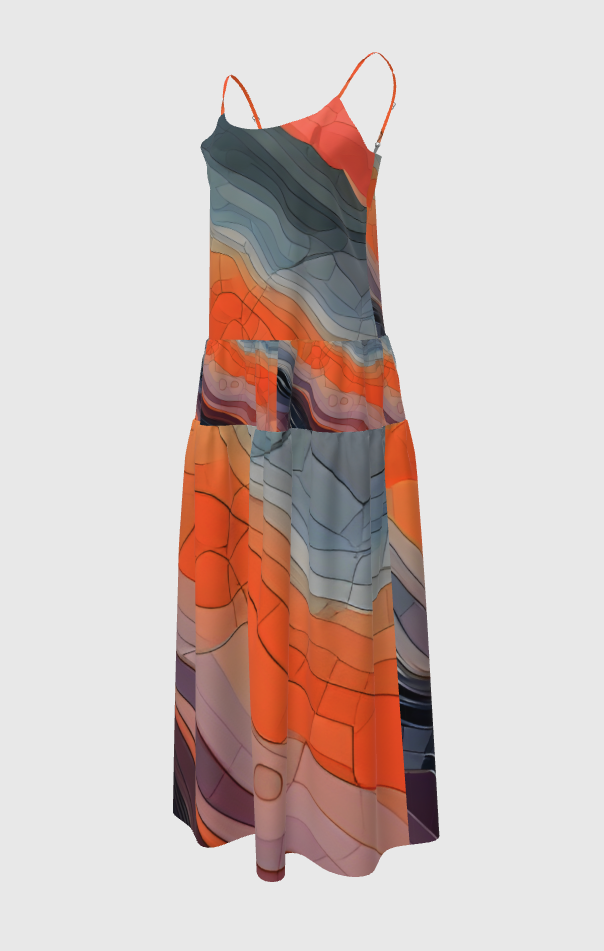 SD City Map Maxy Dress Satellite View