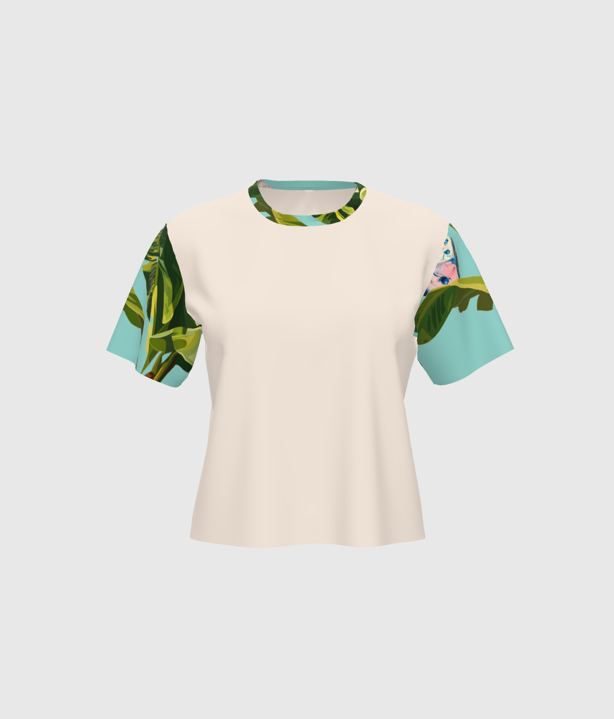 Nomada T-shirt in Golden days blue