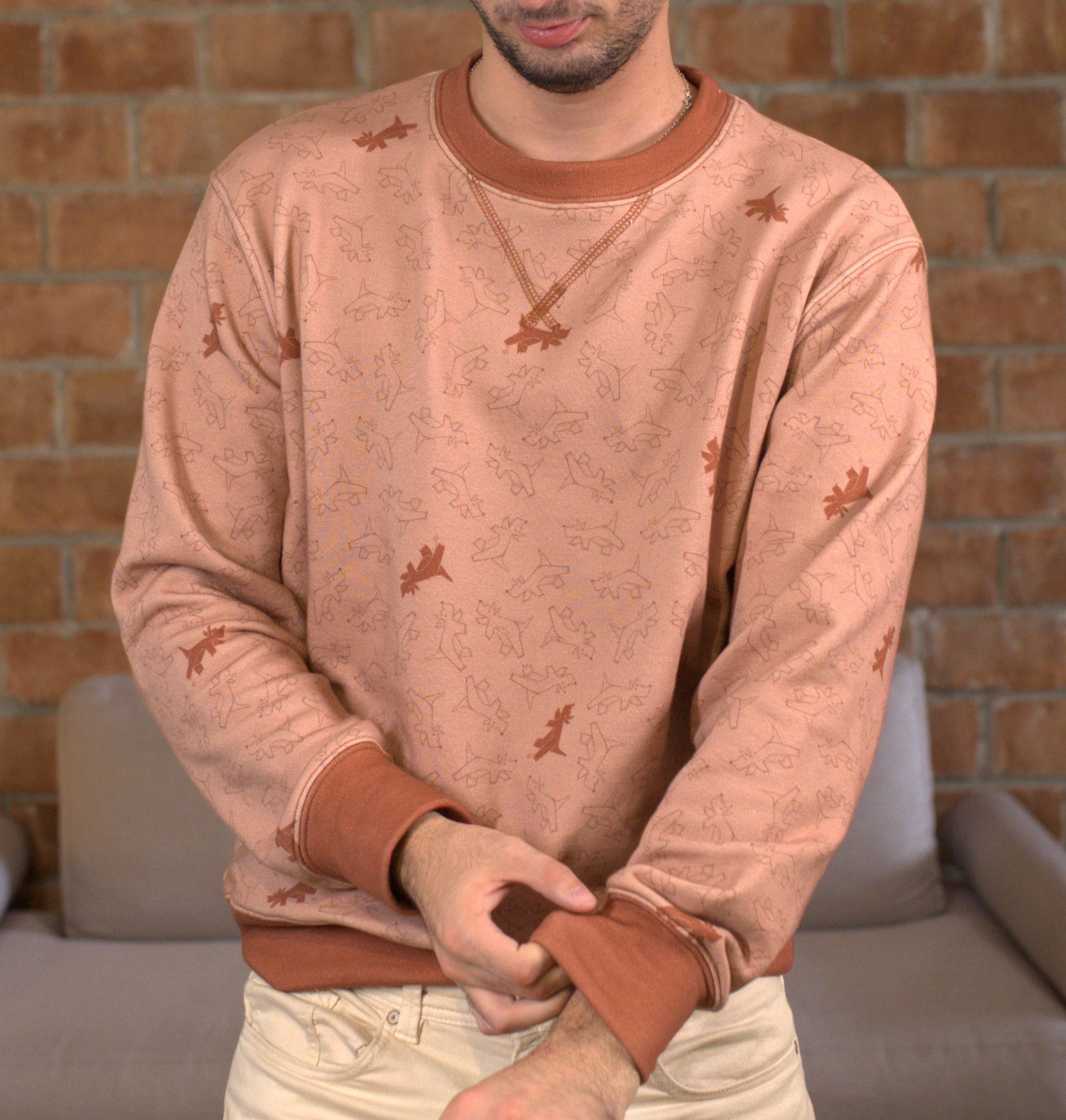 Camada Sweatshirt in Pink