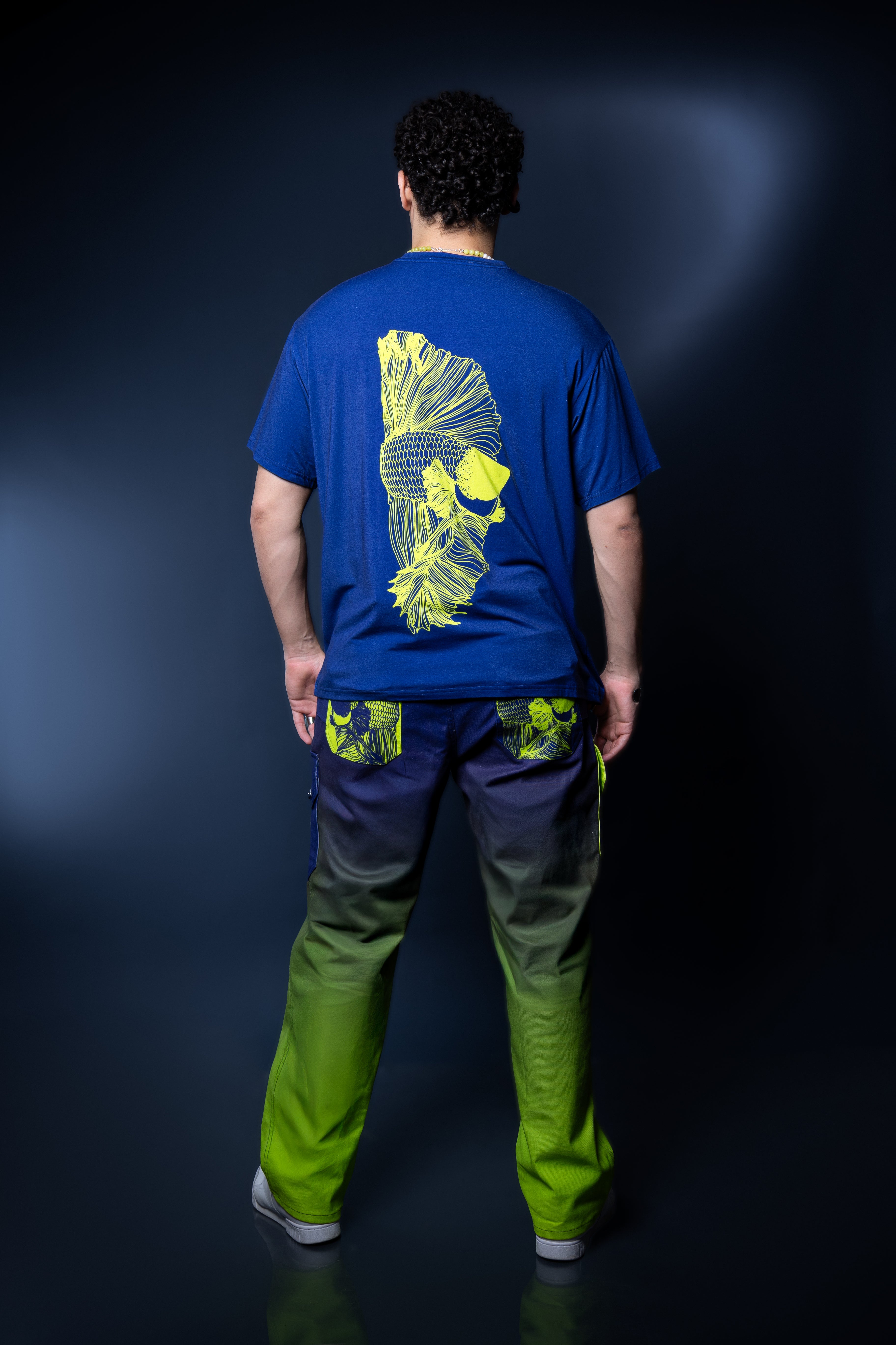 T-shirt Betta In Navy Blue