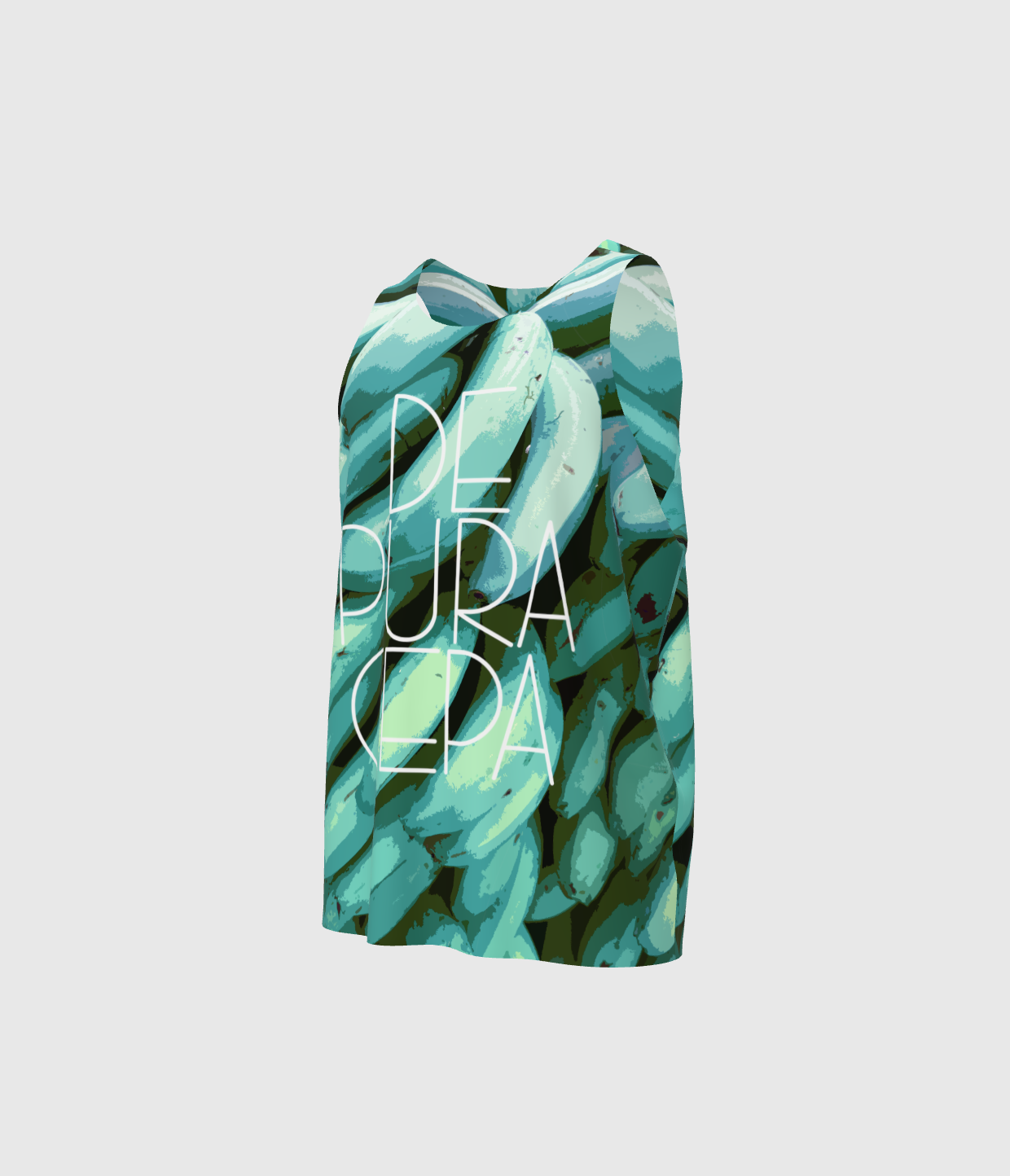 Turquoise Platano Tank