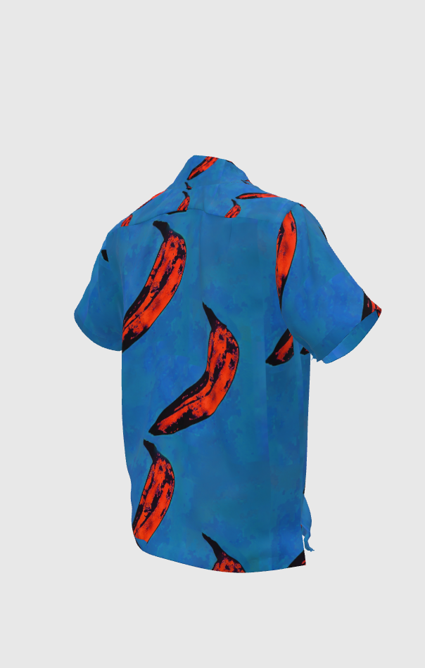 Warhol Vintage Blue Button Down