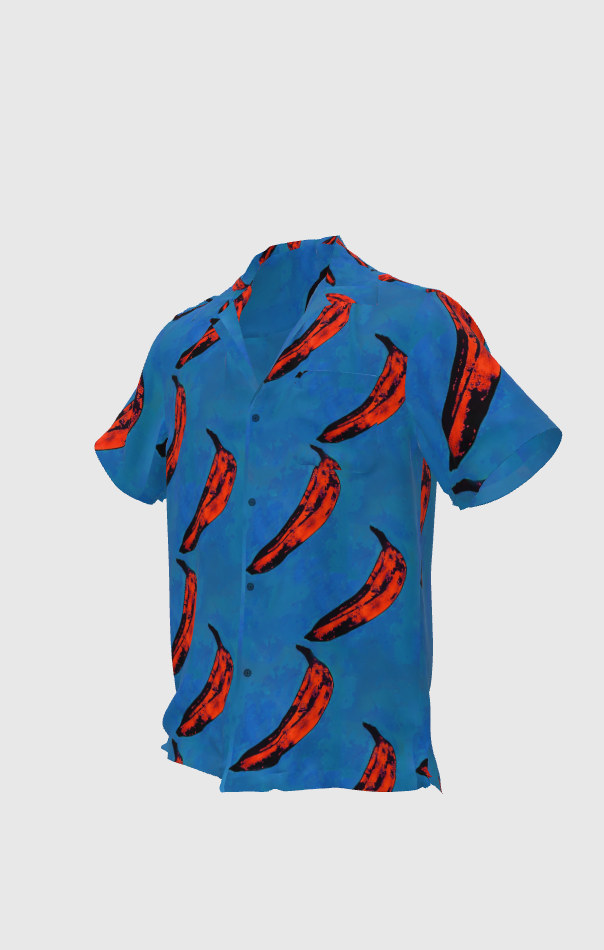 Warhol Vintage Blue Button Down