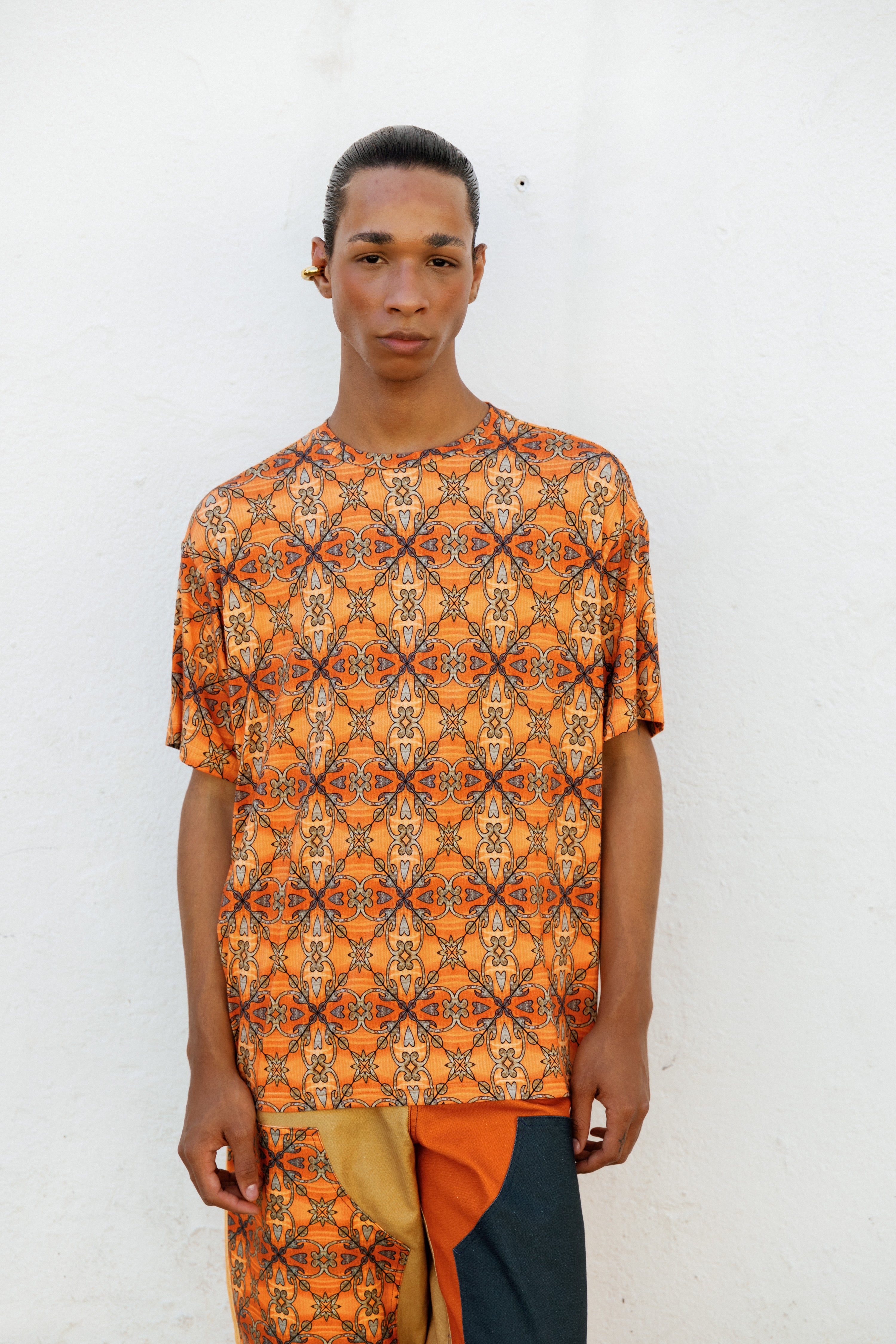 T-shirt Colonial in Colón Print