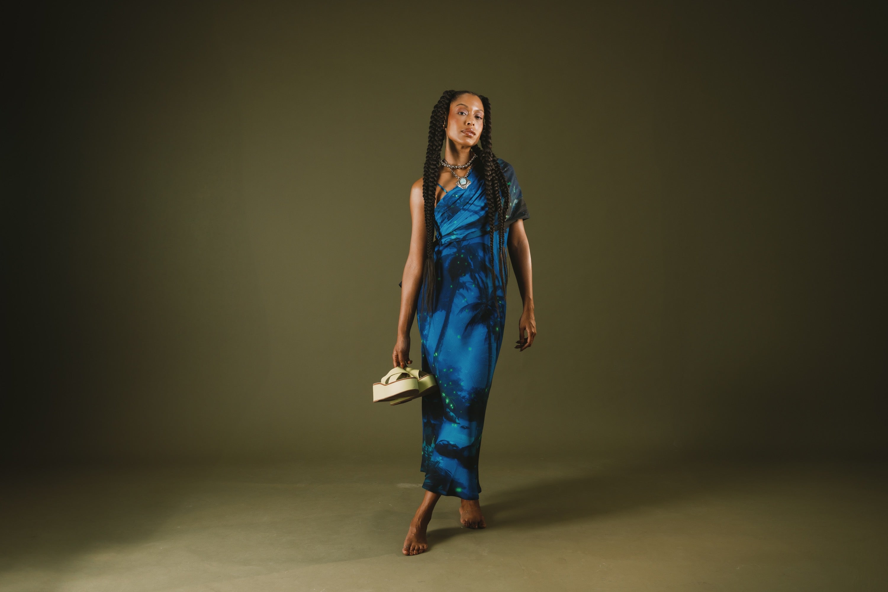 Kokuyo Slip Dress