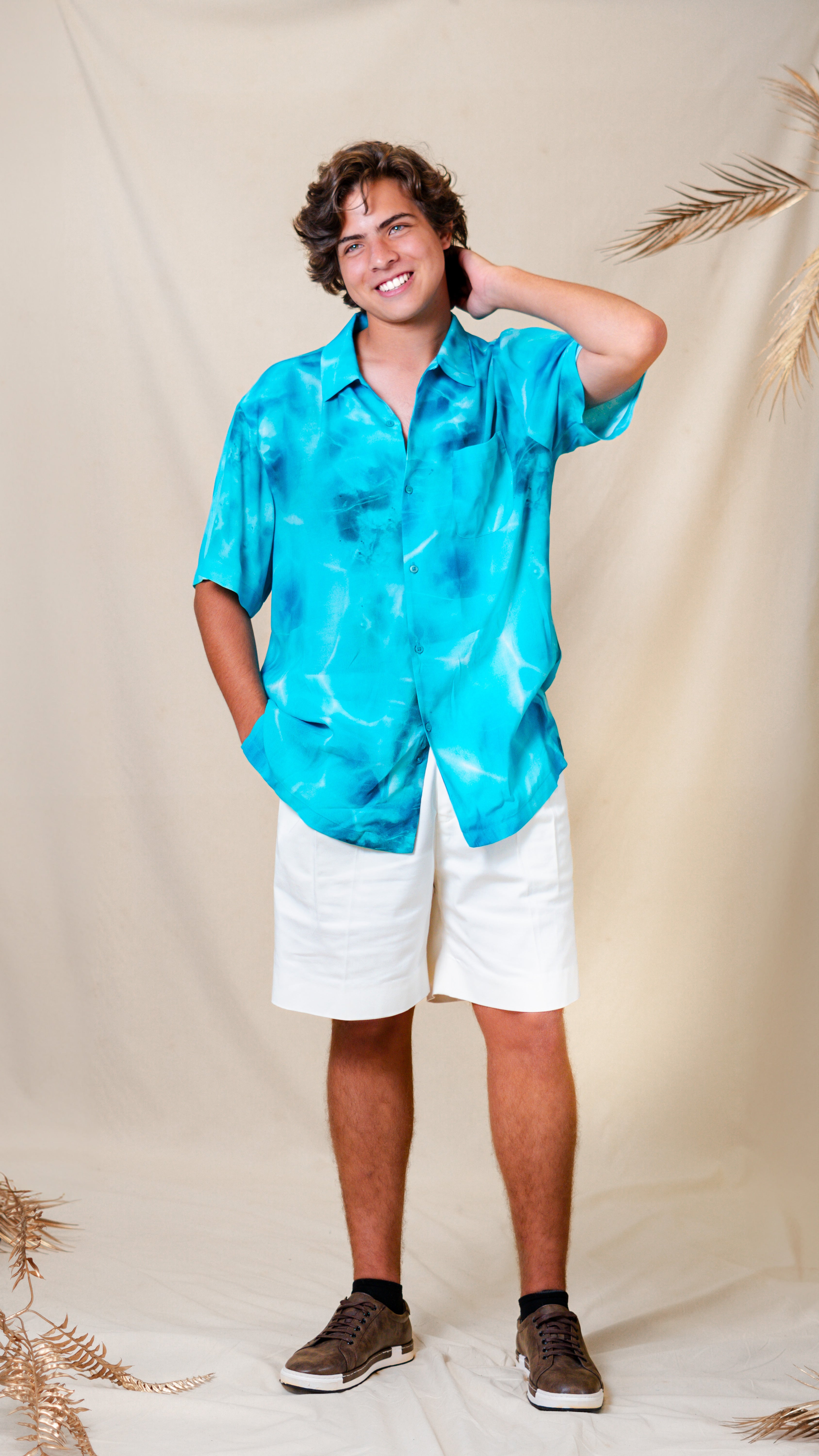 Larimar Vintage Collar Shirt