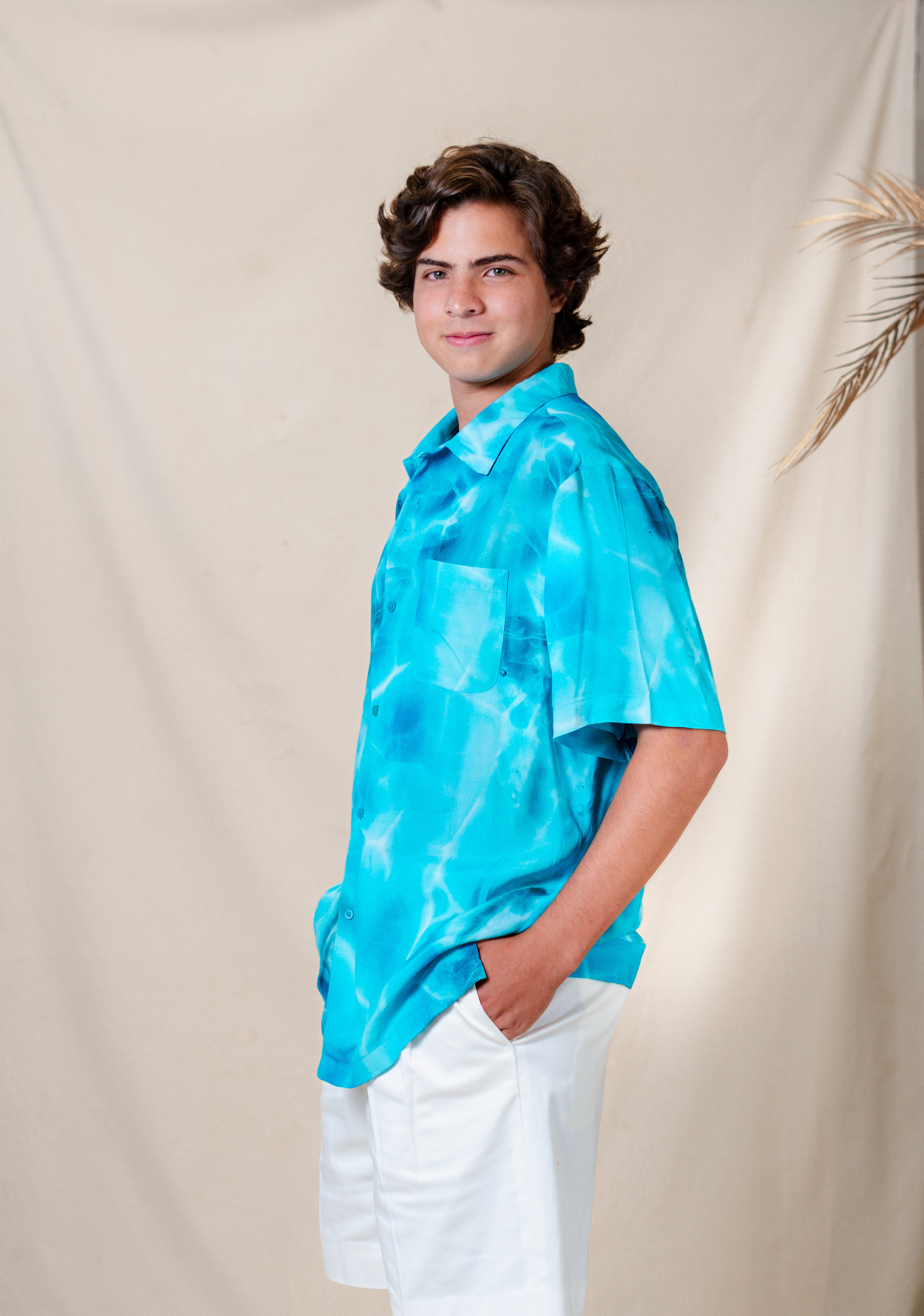 Larimar Vintage Collar Shirt